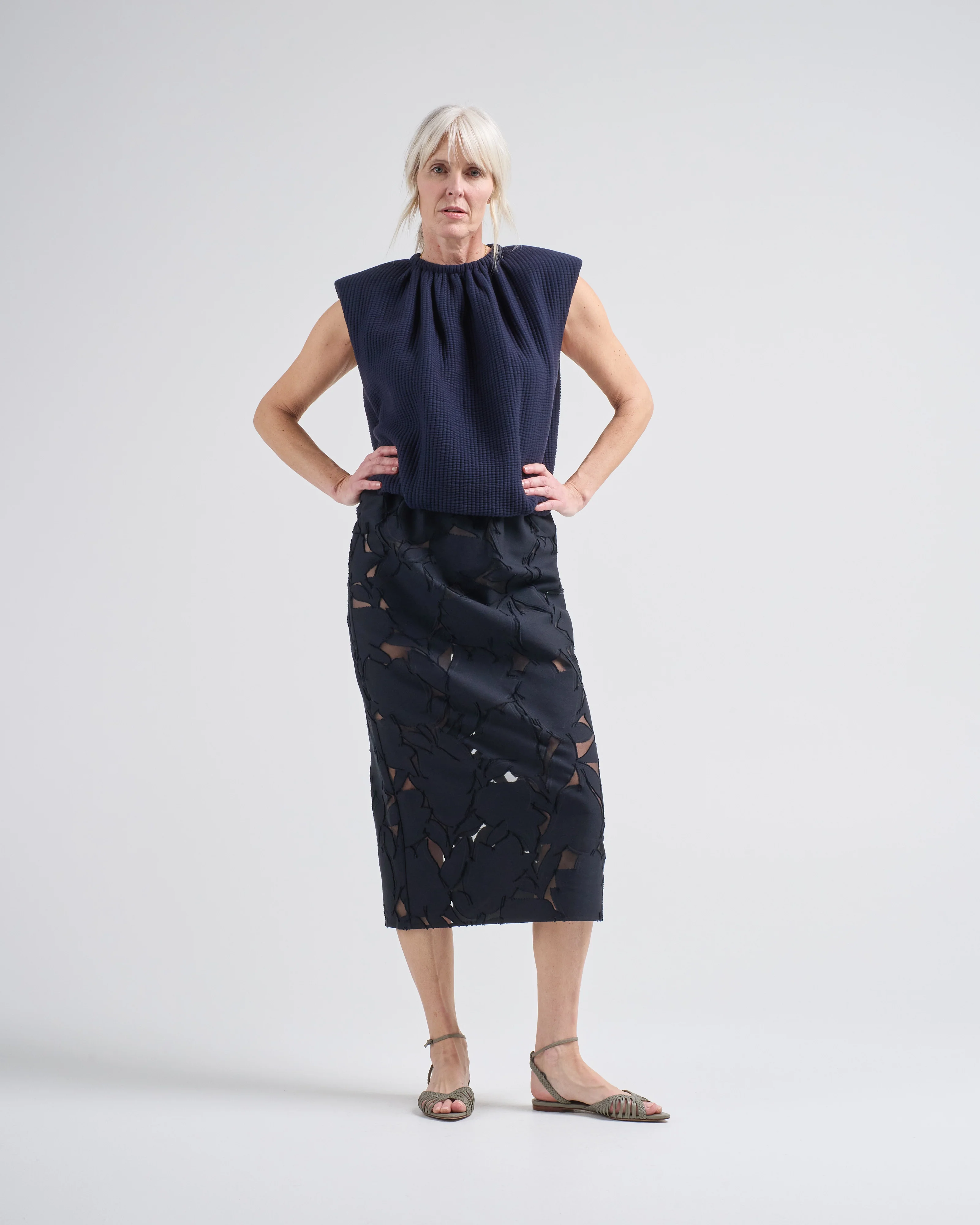 adelle fil coupe pencil skirt - Image 5