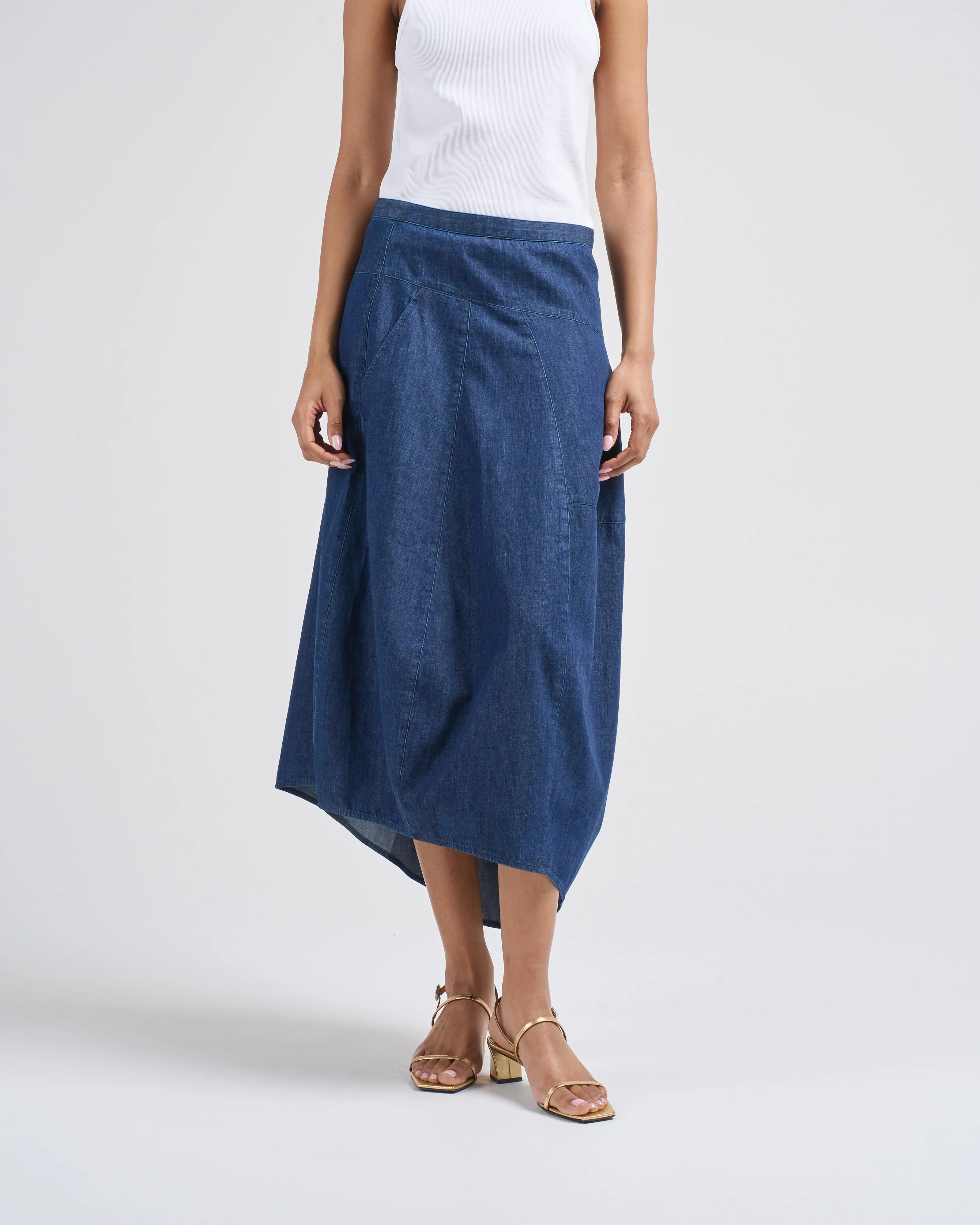 asymmetrical balloon skirt - Image 3