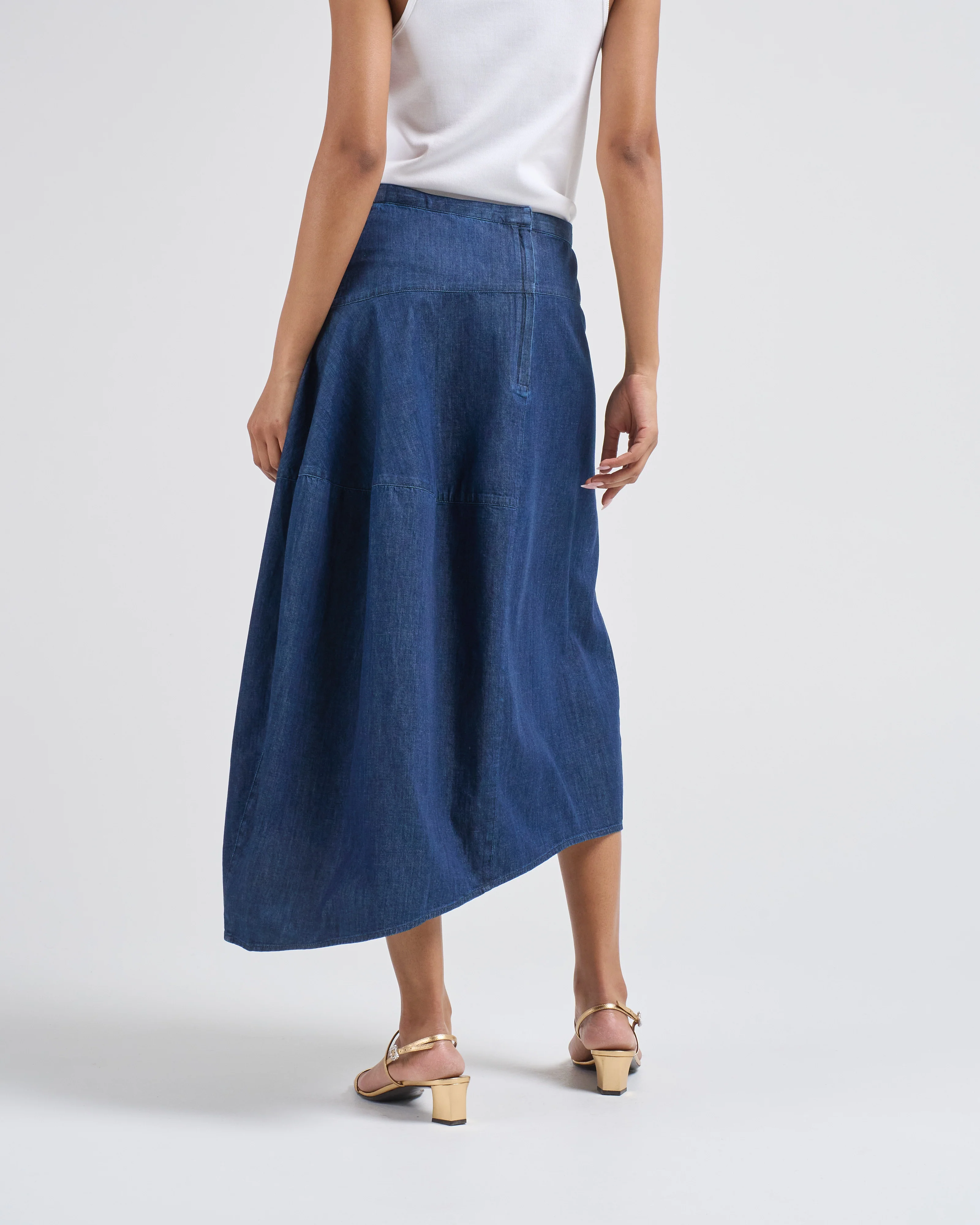 asymmetrical balloon skirt - Image 4