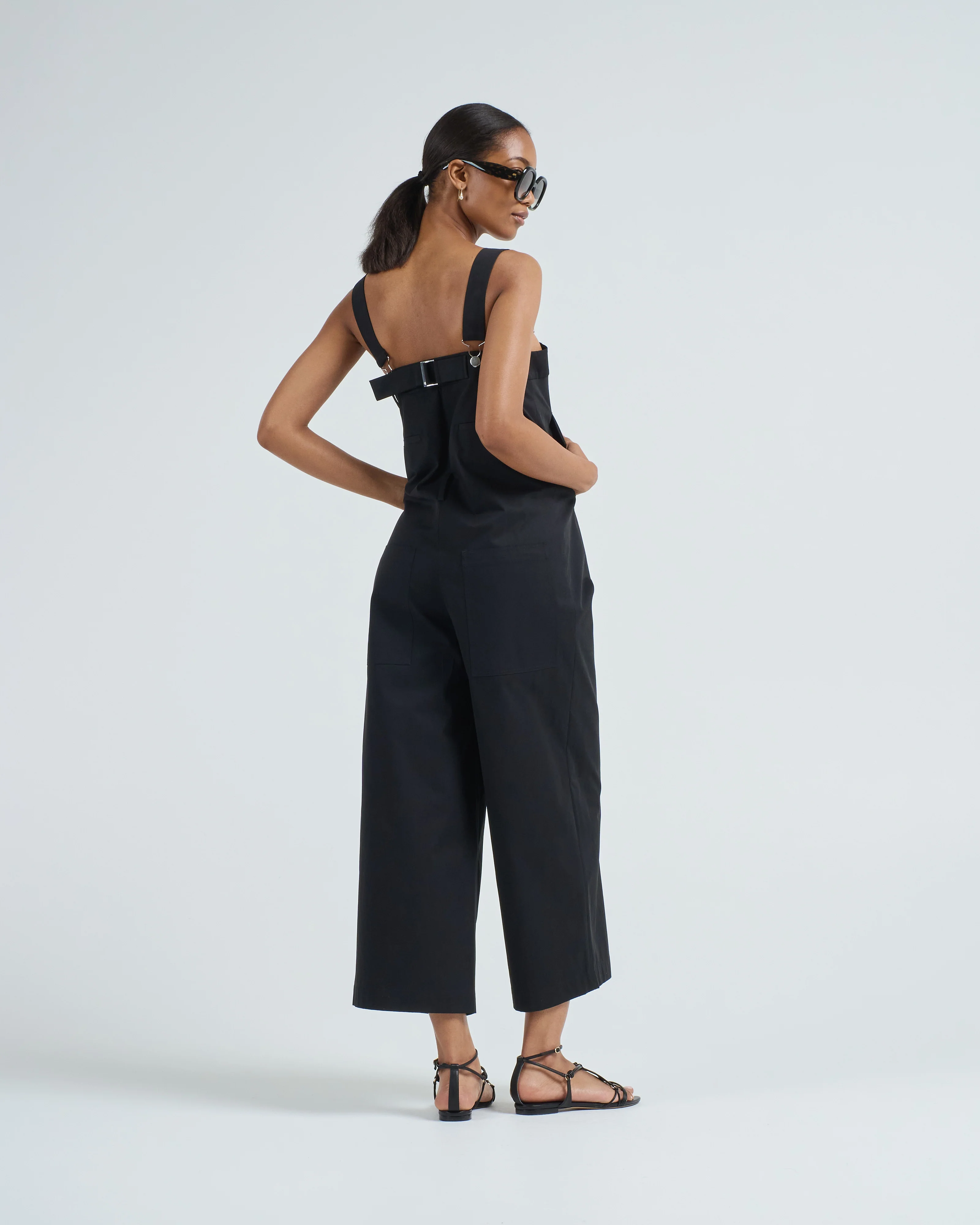 bio twill overall wide leg pant - Image 6