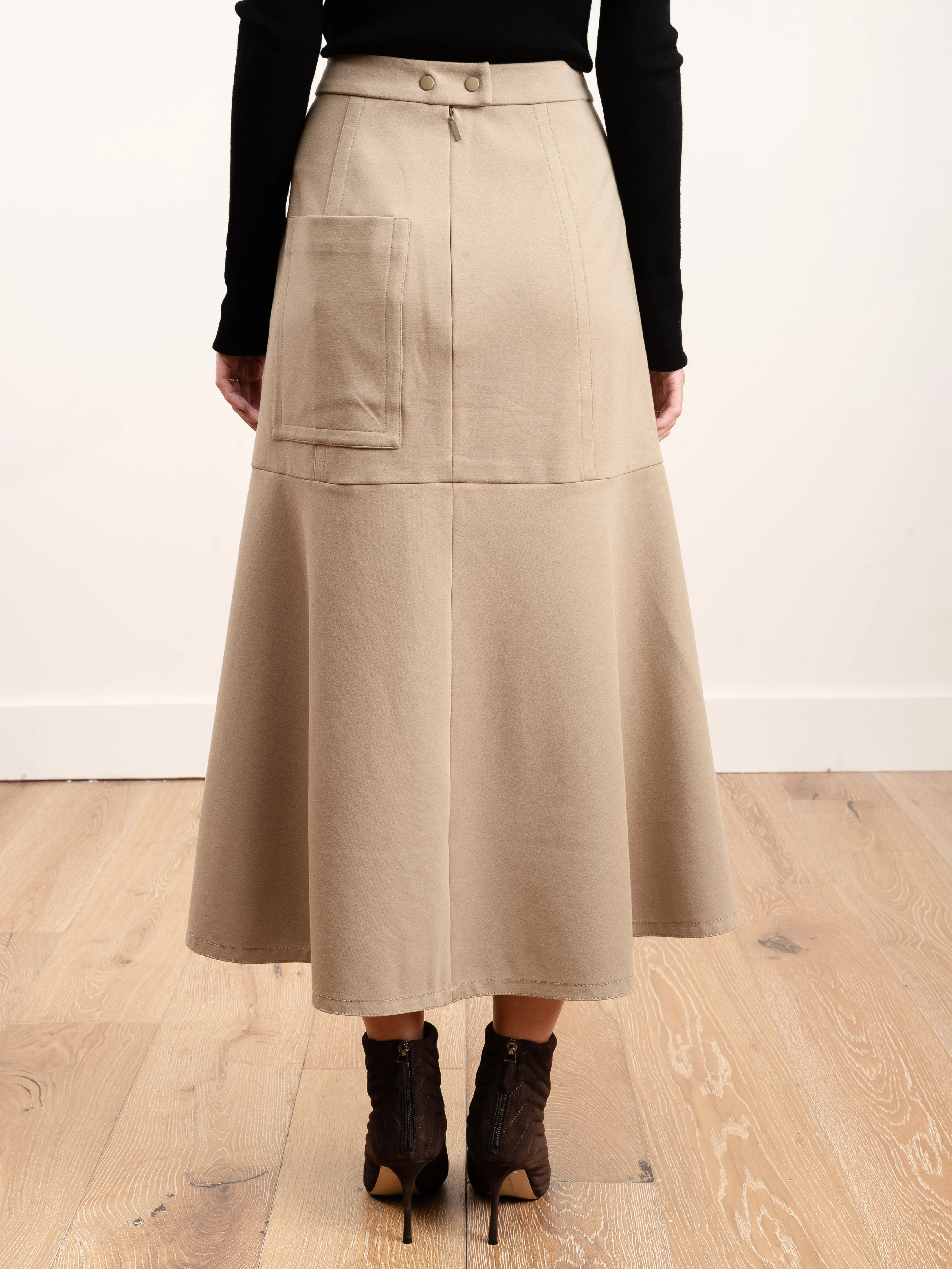 bond stretch front slit skirt - Image 4