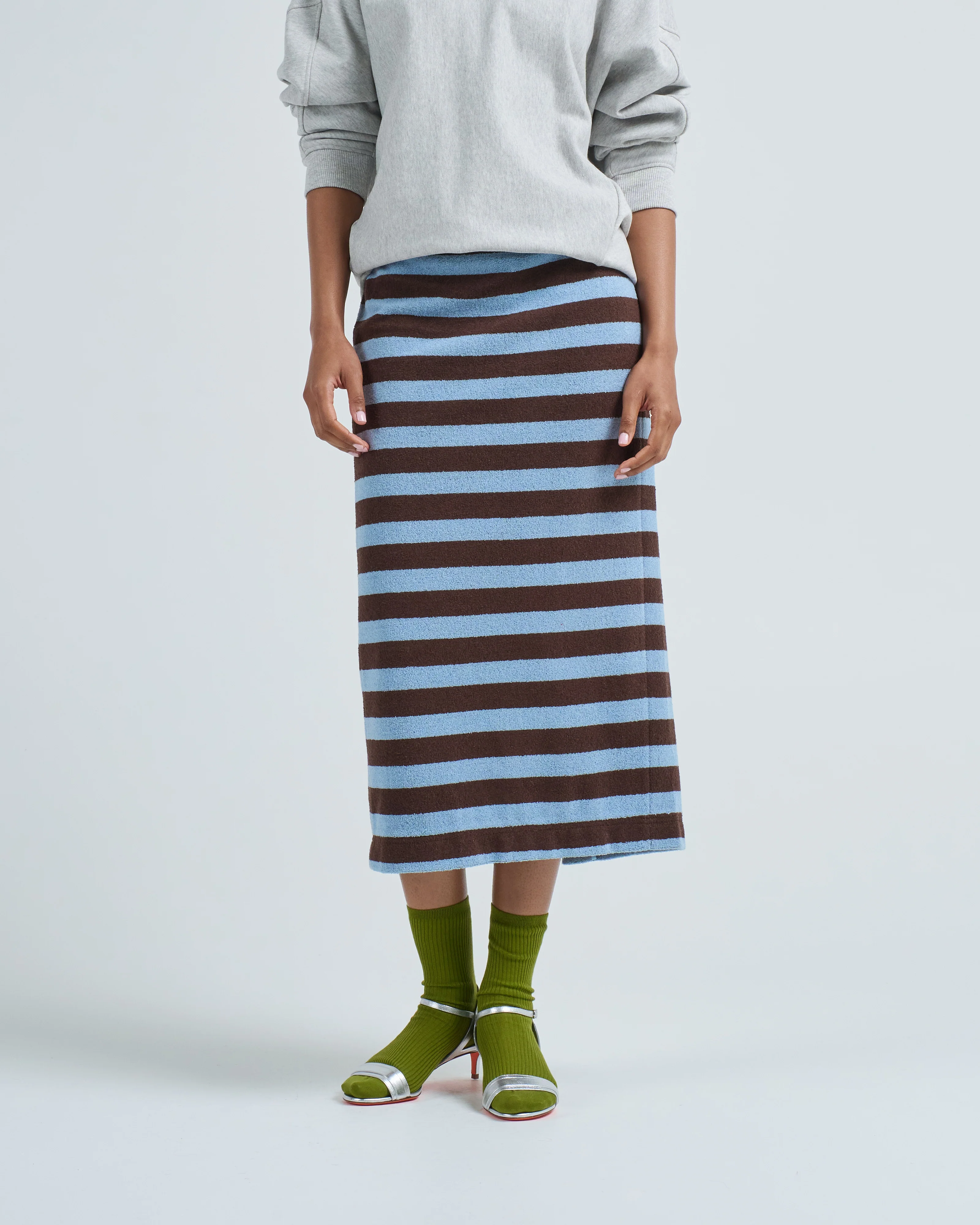 bonded dry loop terry skirt - Image 2