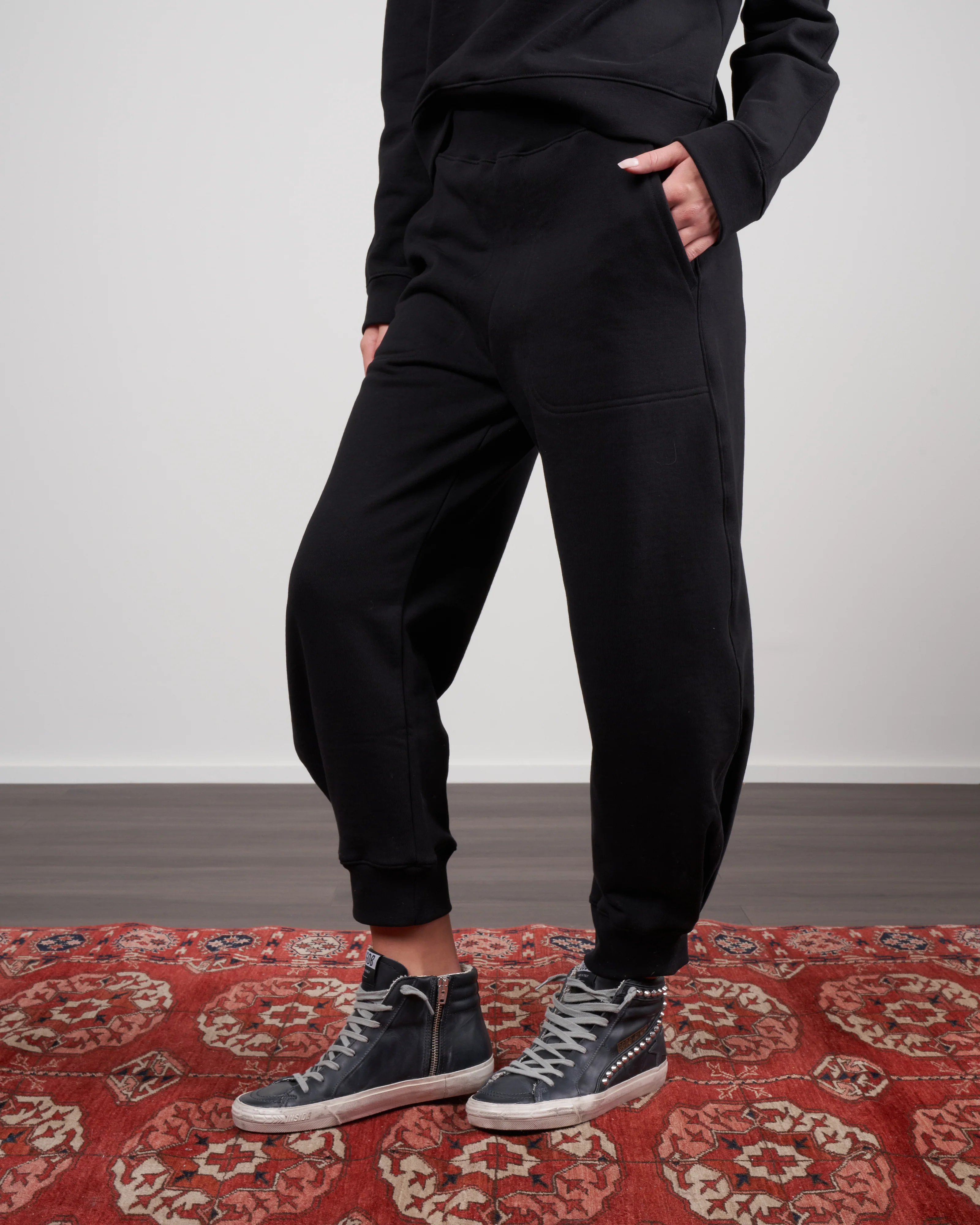 calder sweatpant - black - Image 3
