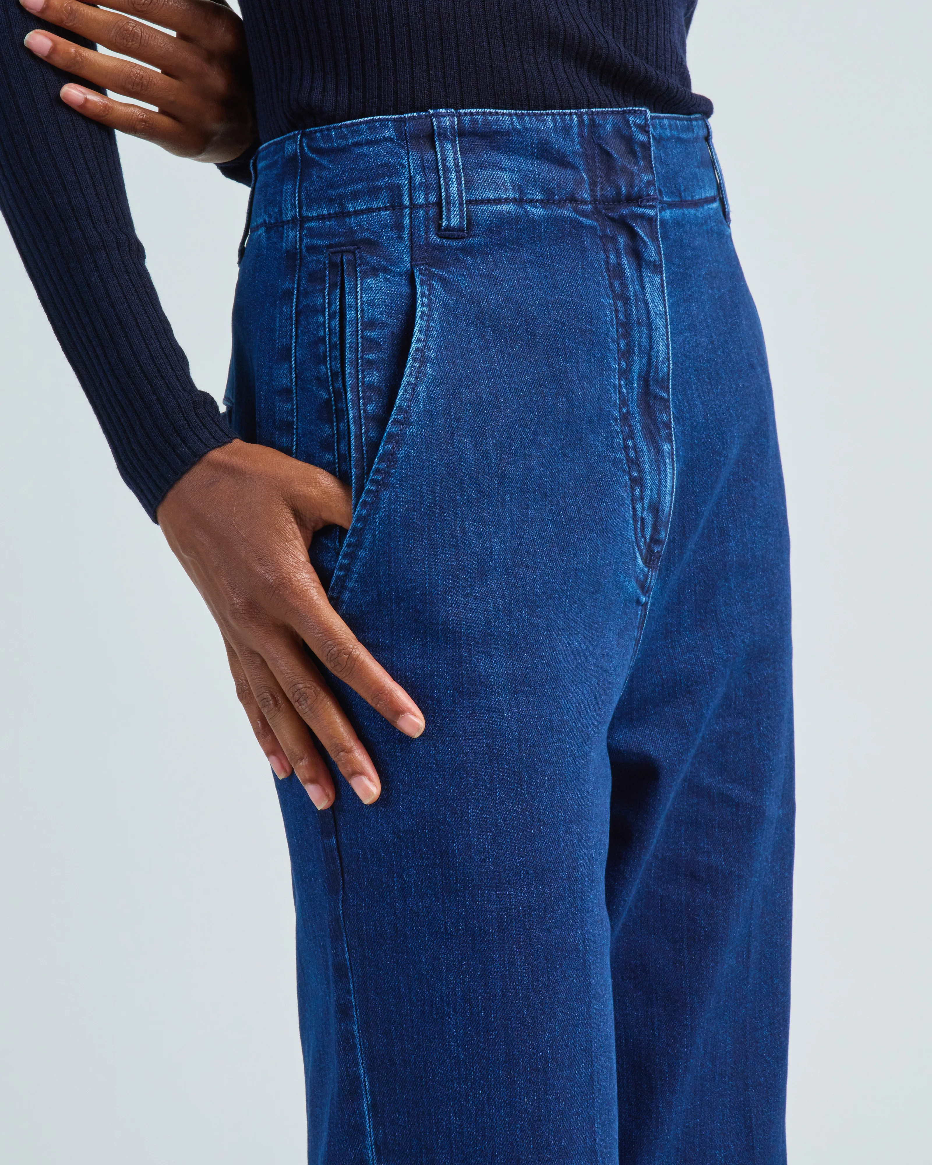 classic indigo denim barry jean - Image 4