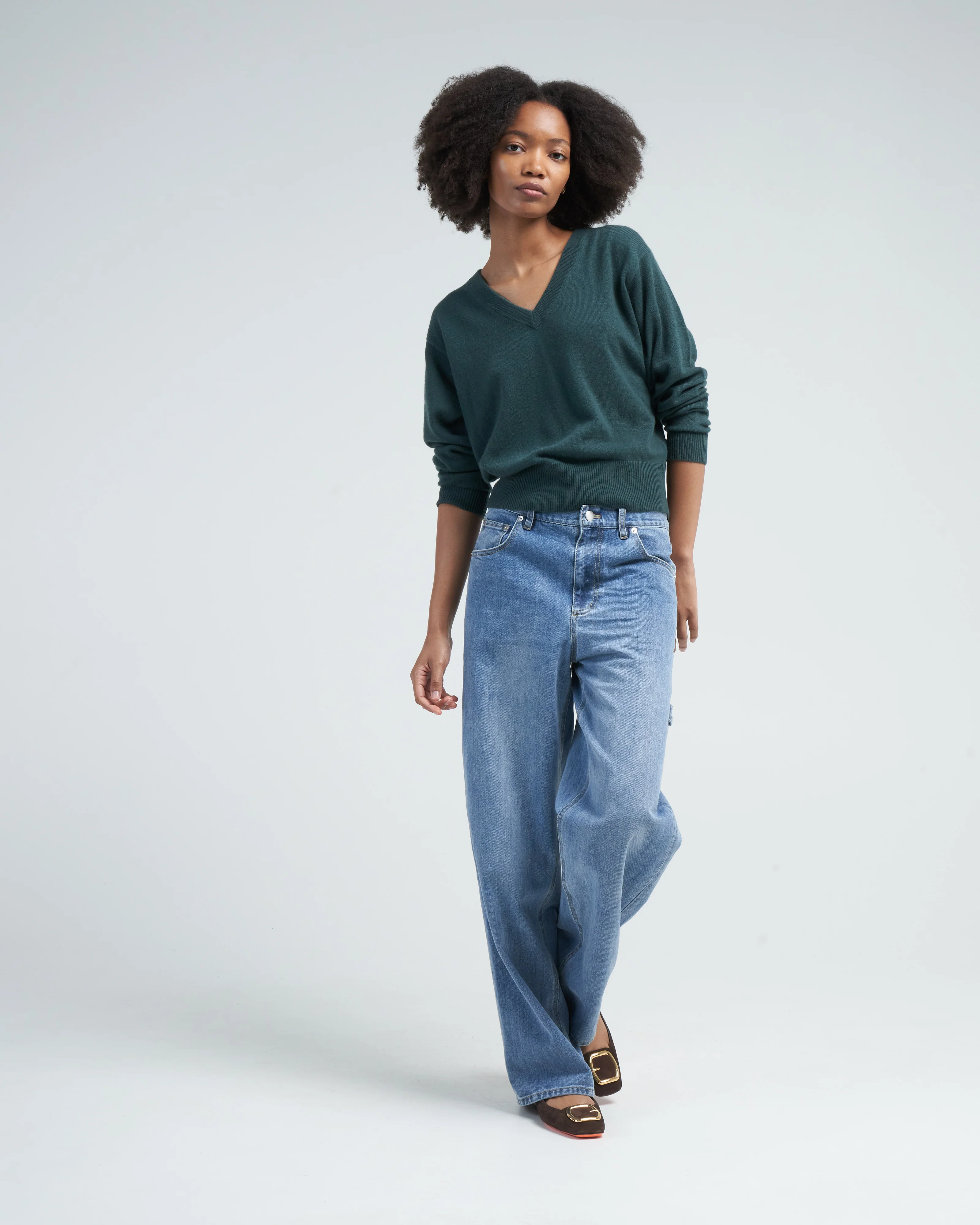 classic wash denim sam jean - classic blue - Image 4