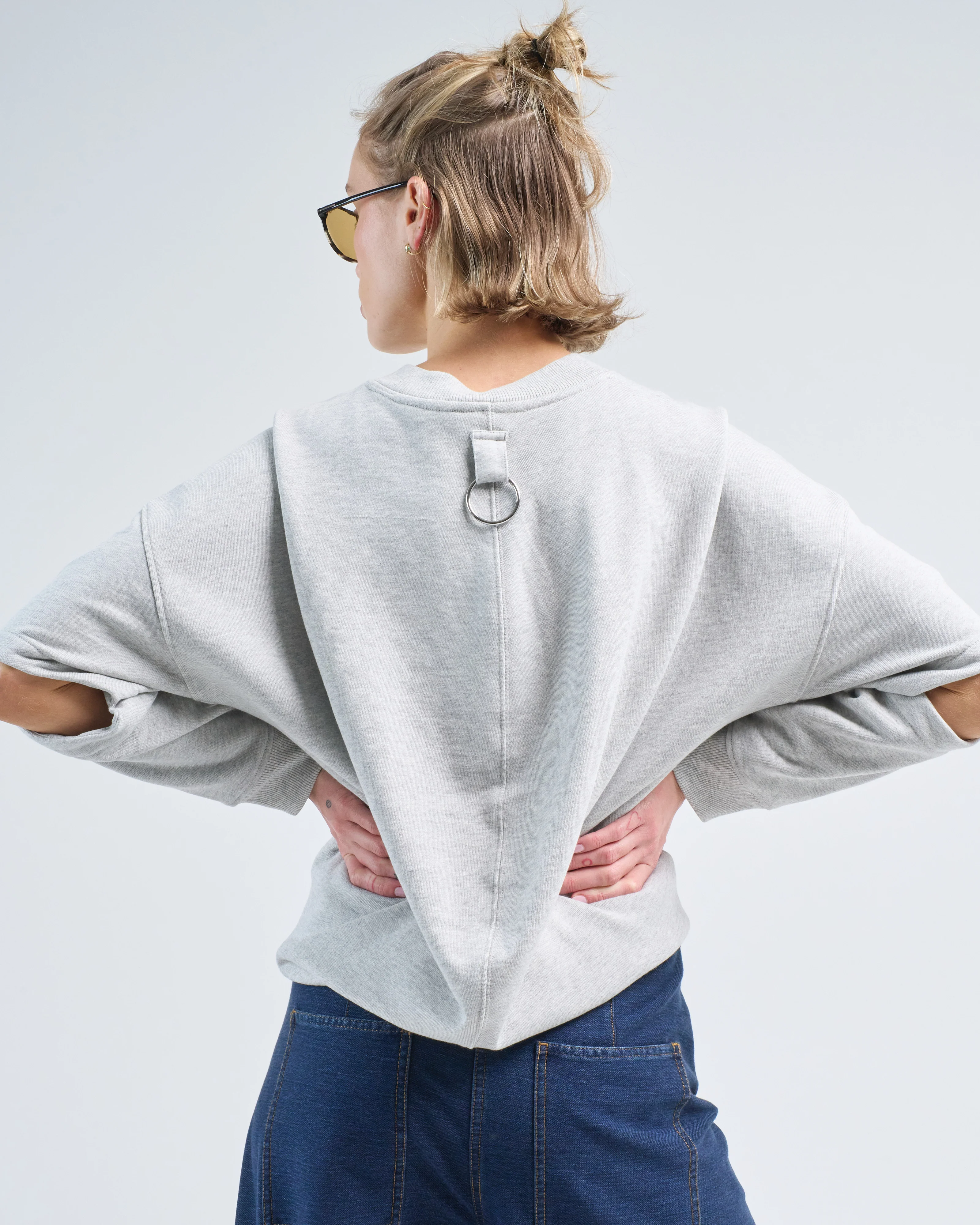 cocoon crewneck sweatshirt - Image 2