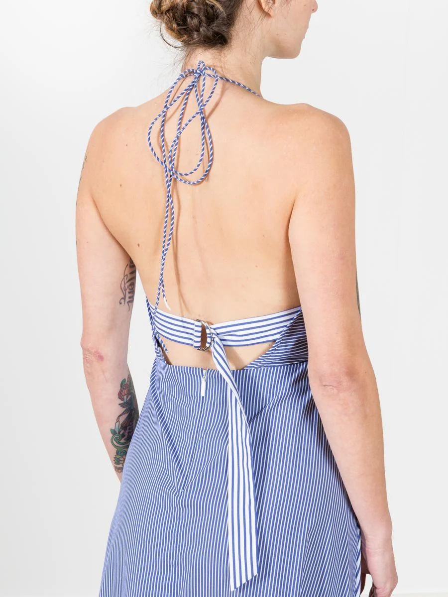 collage dress - blue multi - Image 5