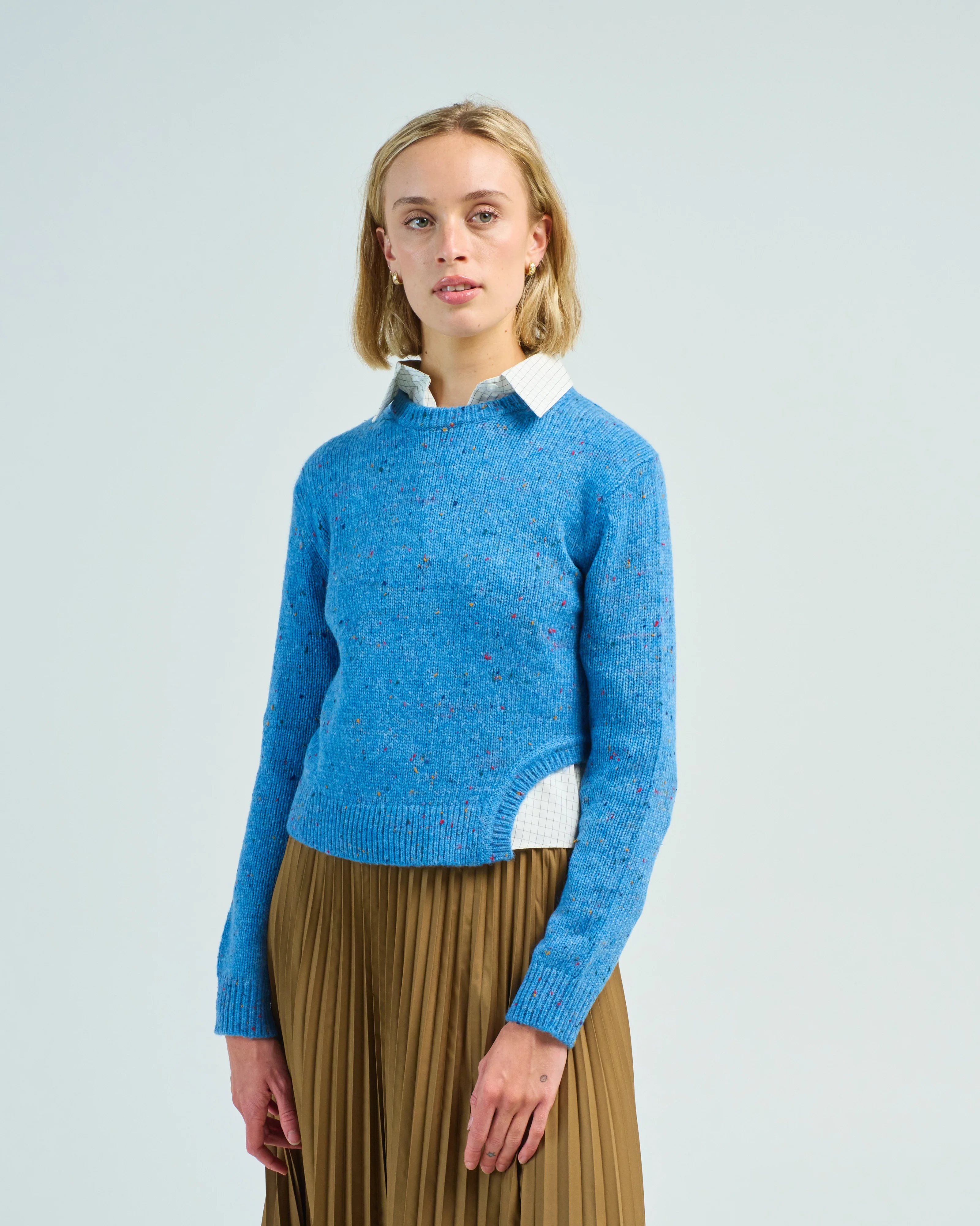 confetti shrunken crewneck pullover - Image 2