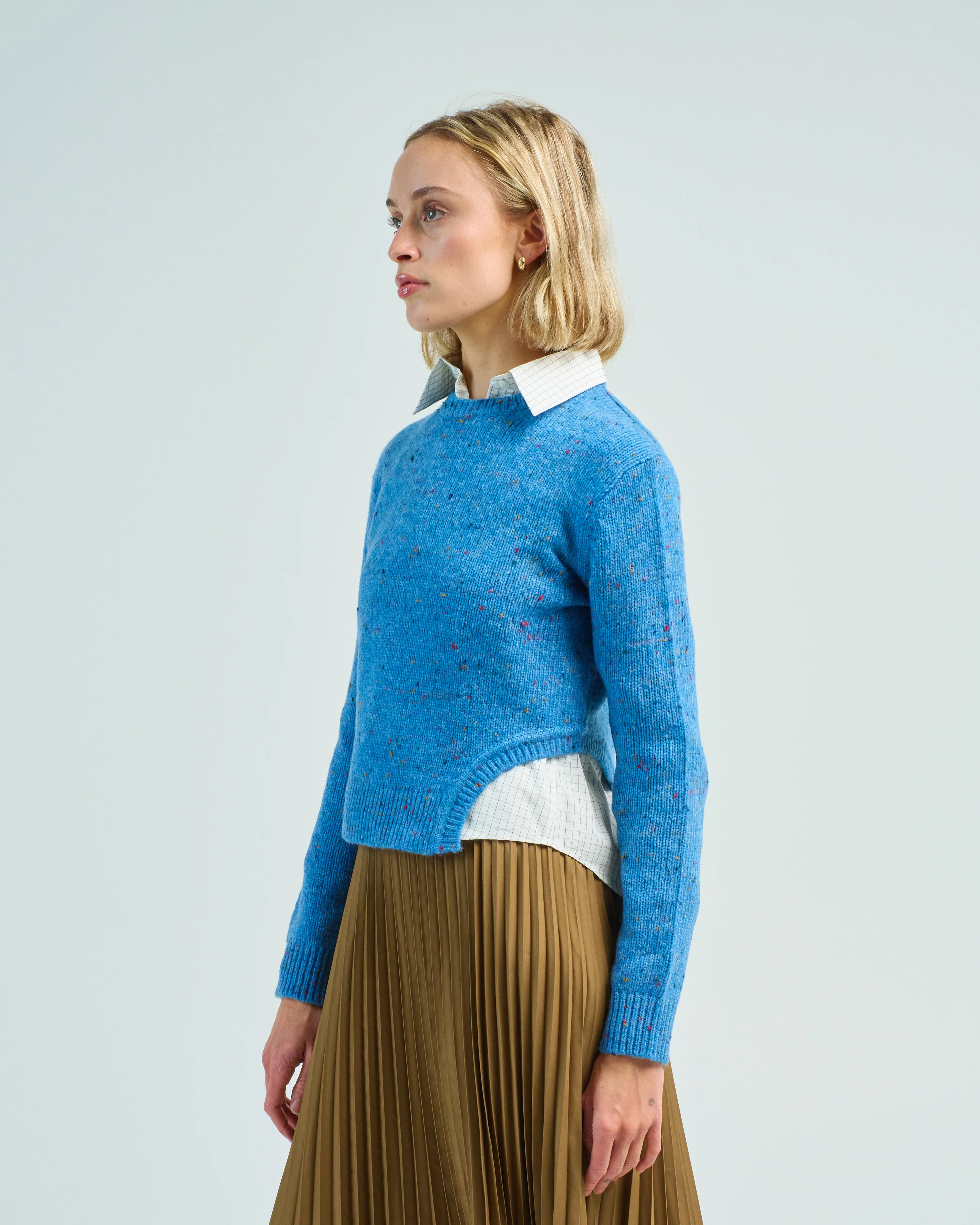 confetti shrunken crewneck pullover - Image 4