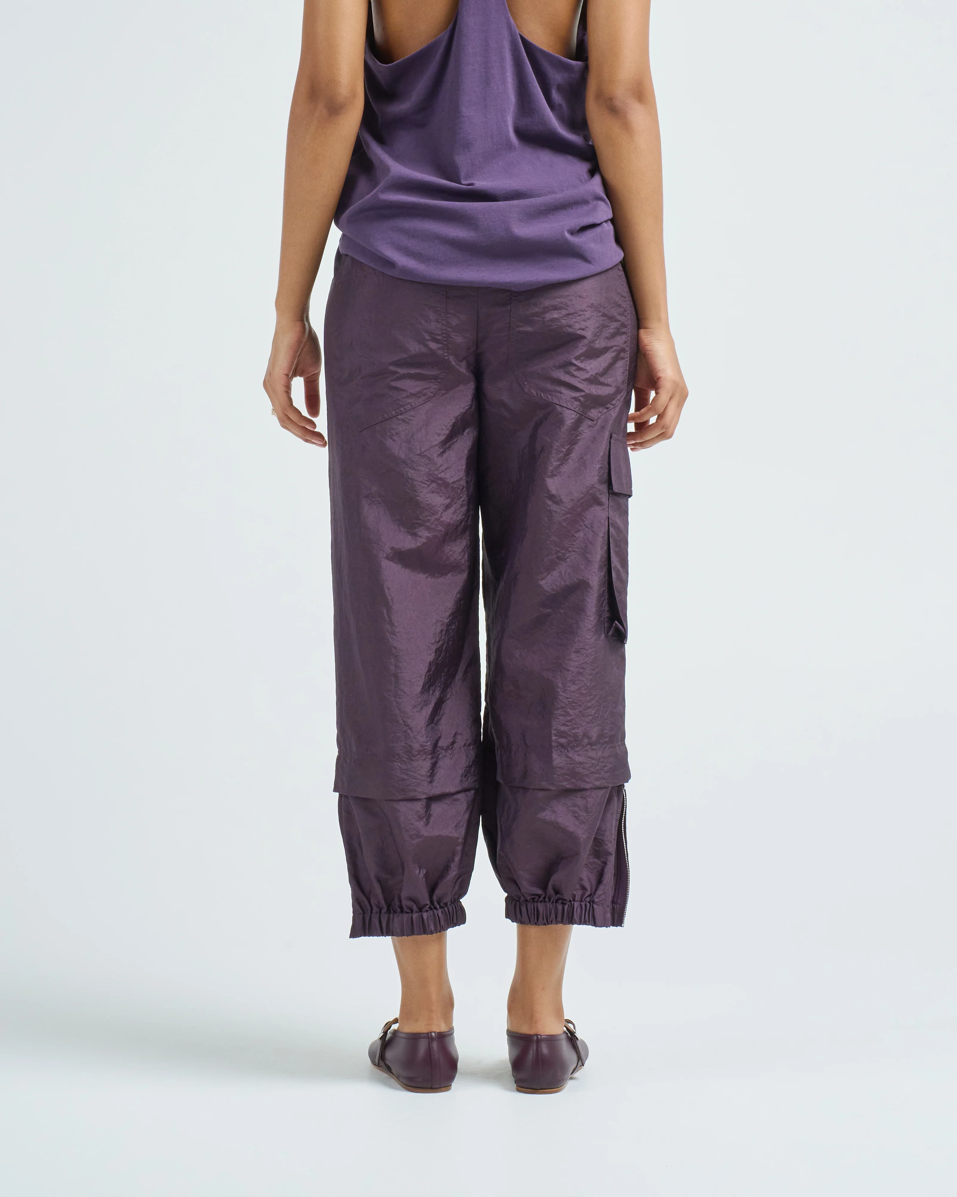 crispy nylon wilt pull on jogger - Image 5