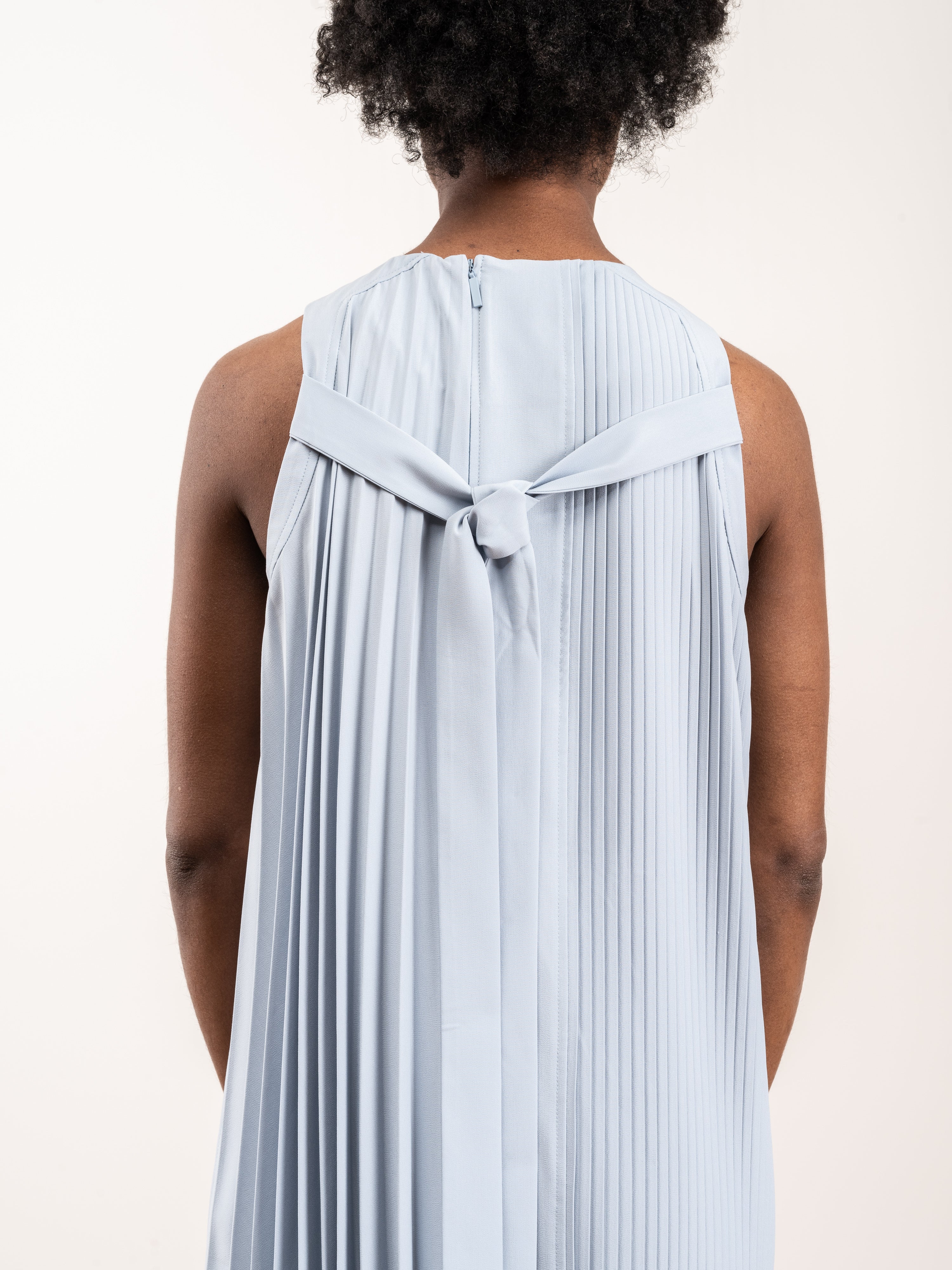 edith pleated sleeveless dress - Image 6