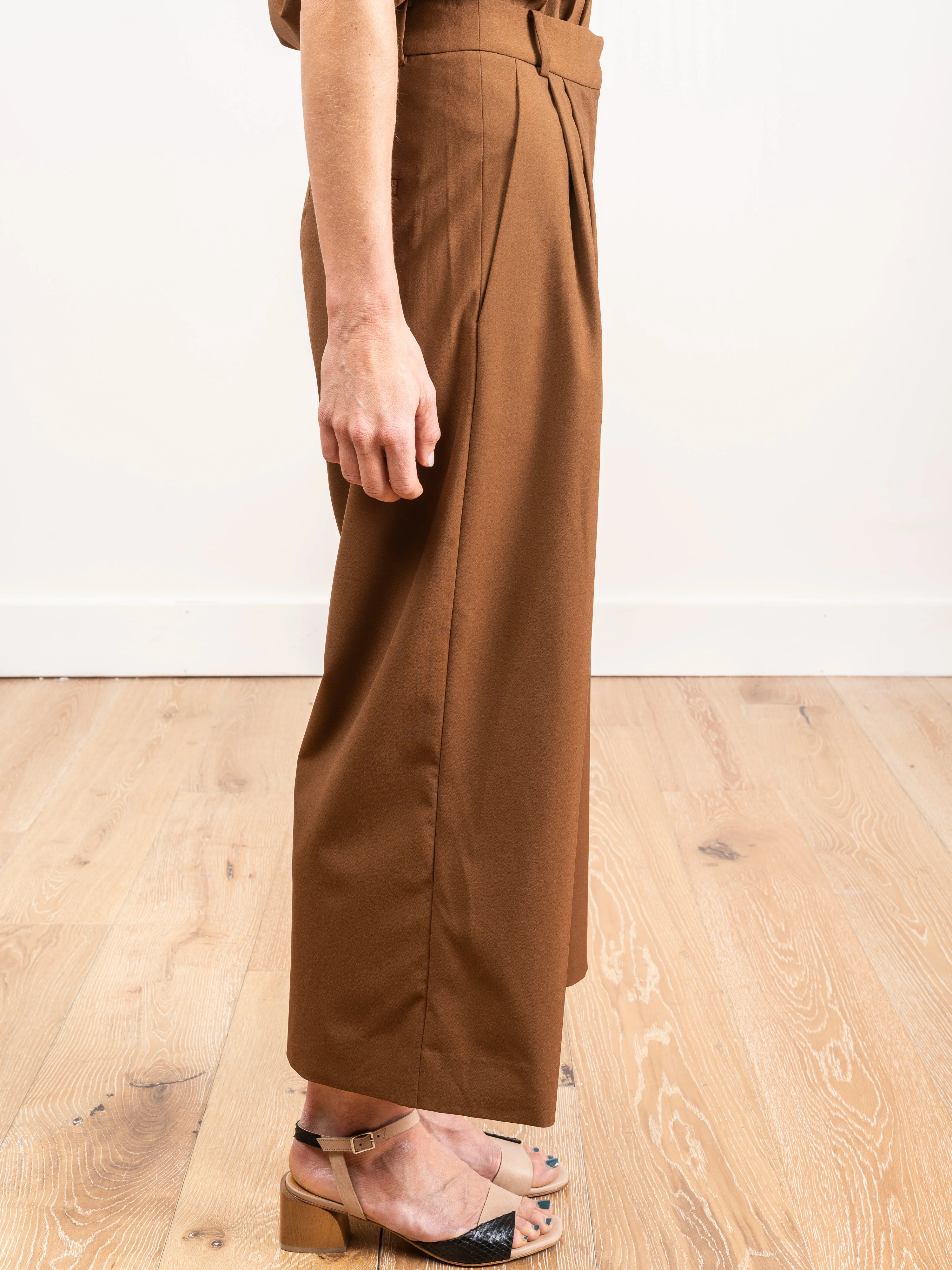 edith pleating stella culotte - Image 2