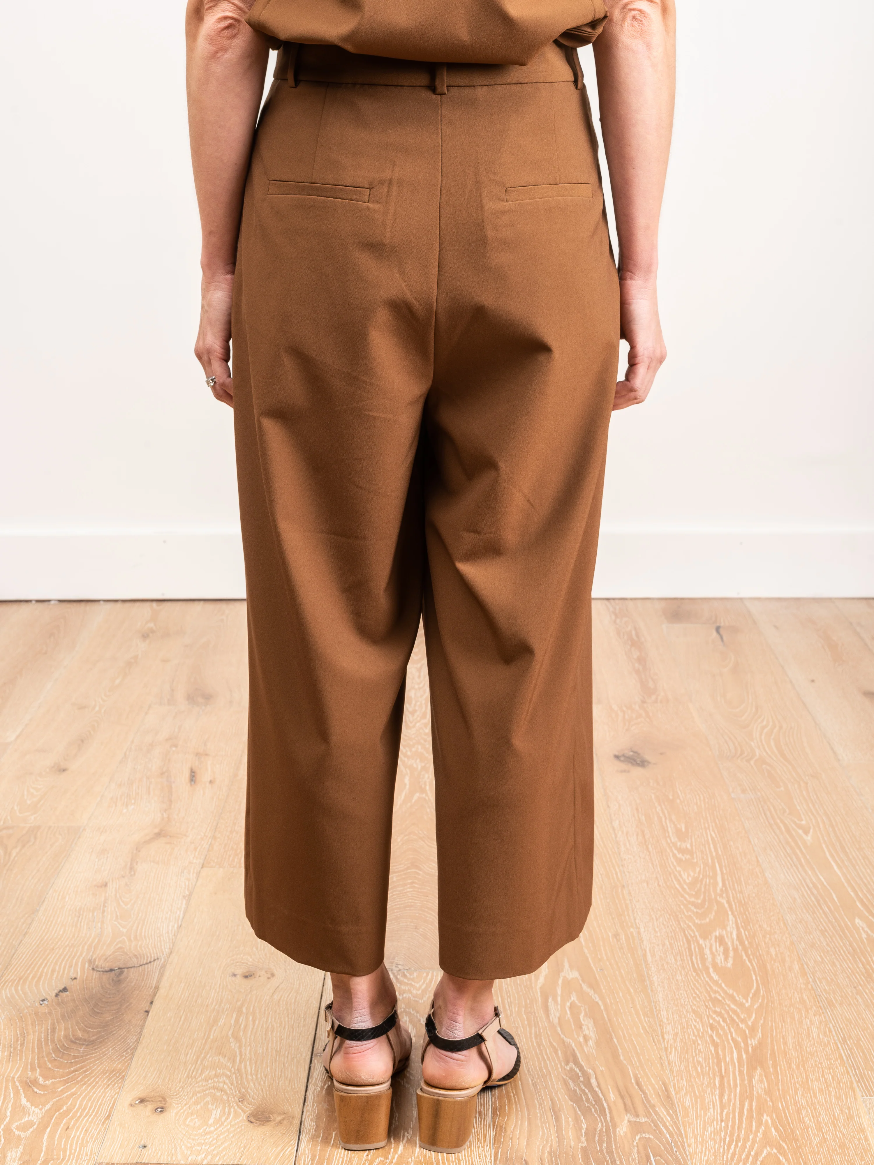 edith pleating stella culotte - Image 3