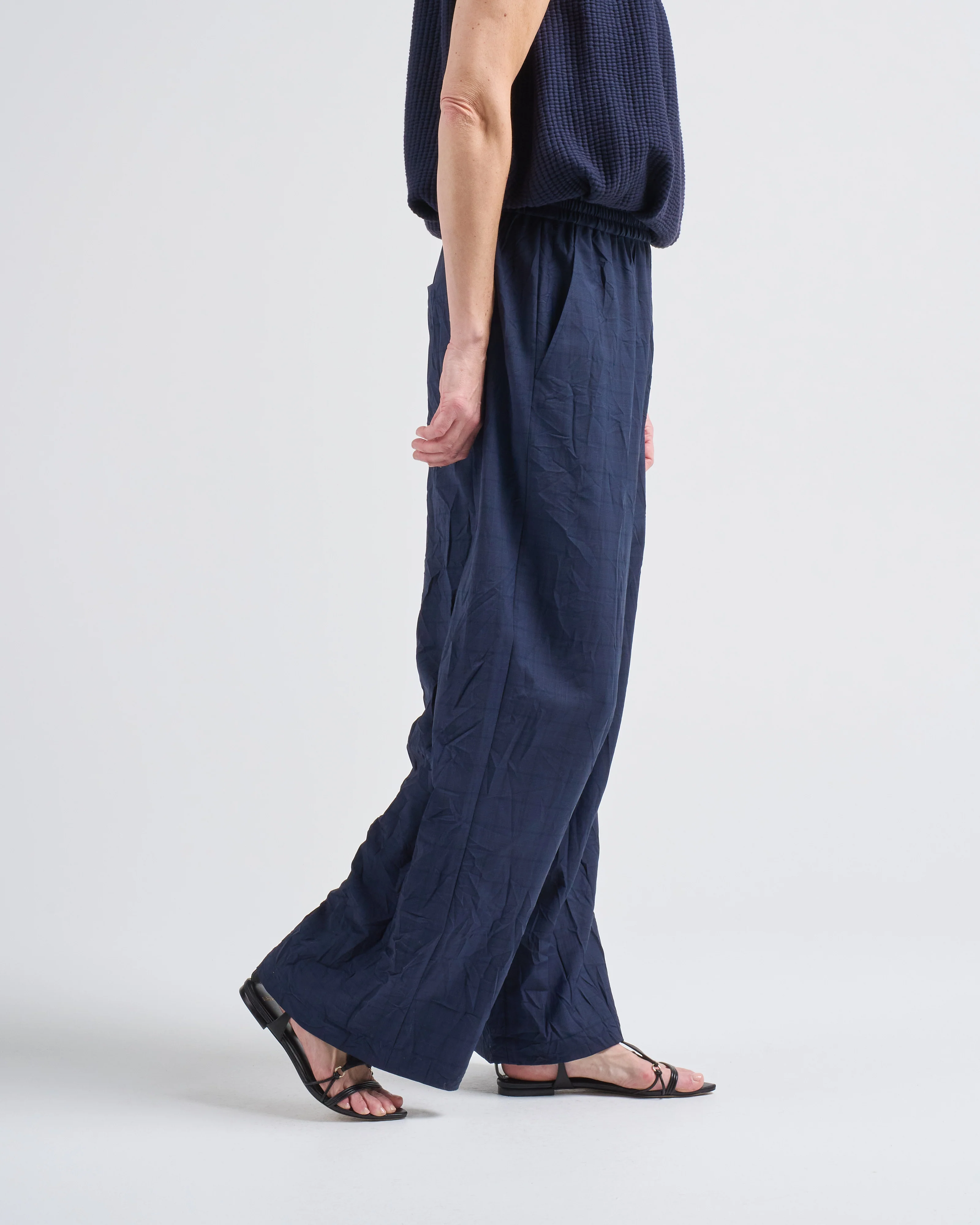 harold suiting wide leg pull on pant - Image 4