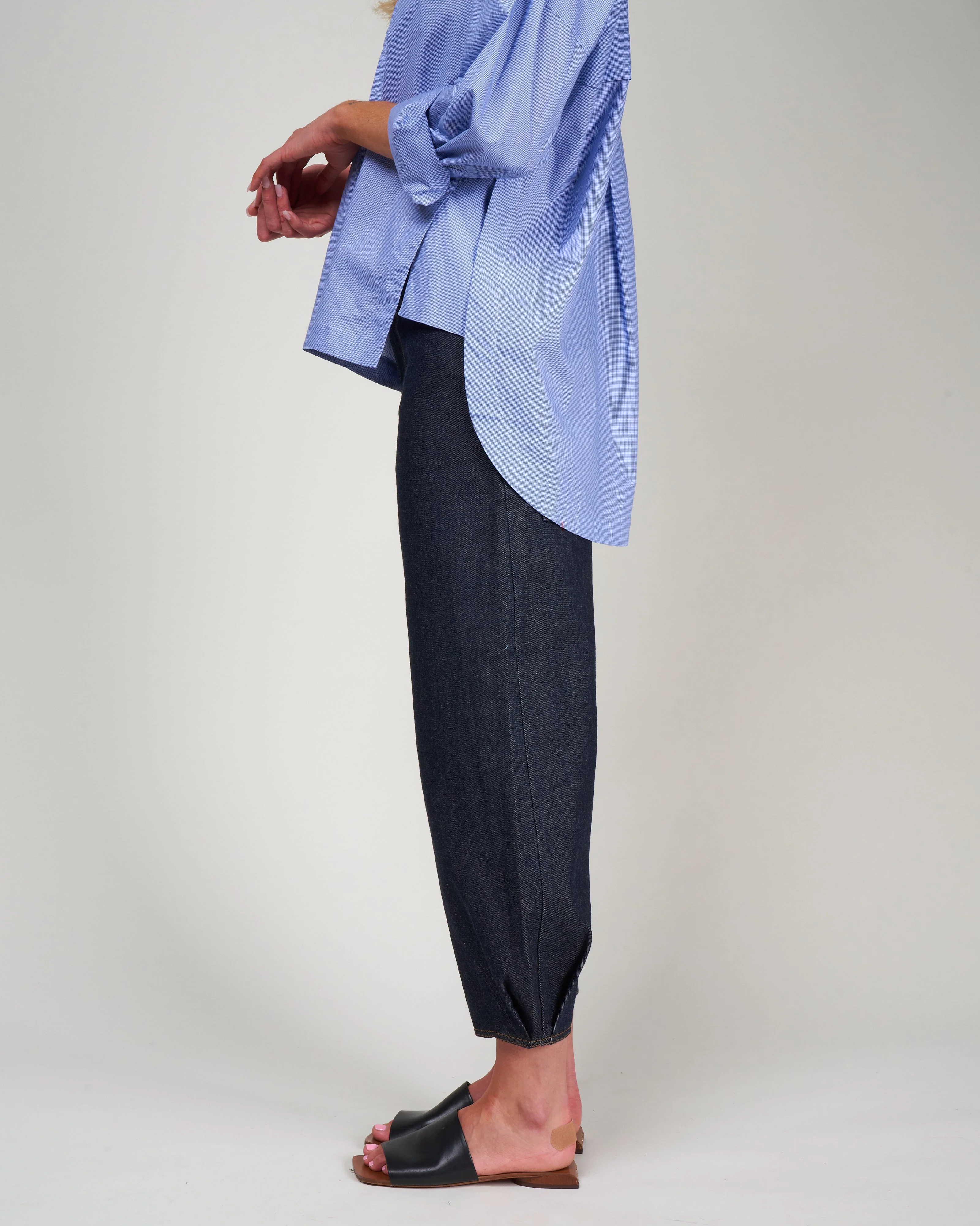 indigo denim brancusi jean - dark denim - Image 3