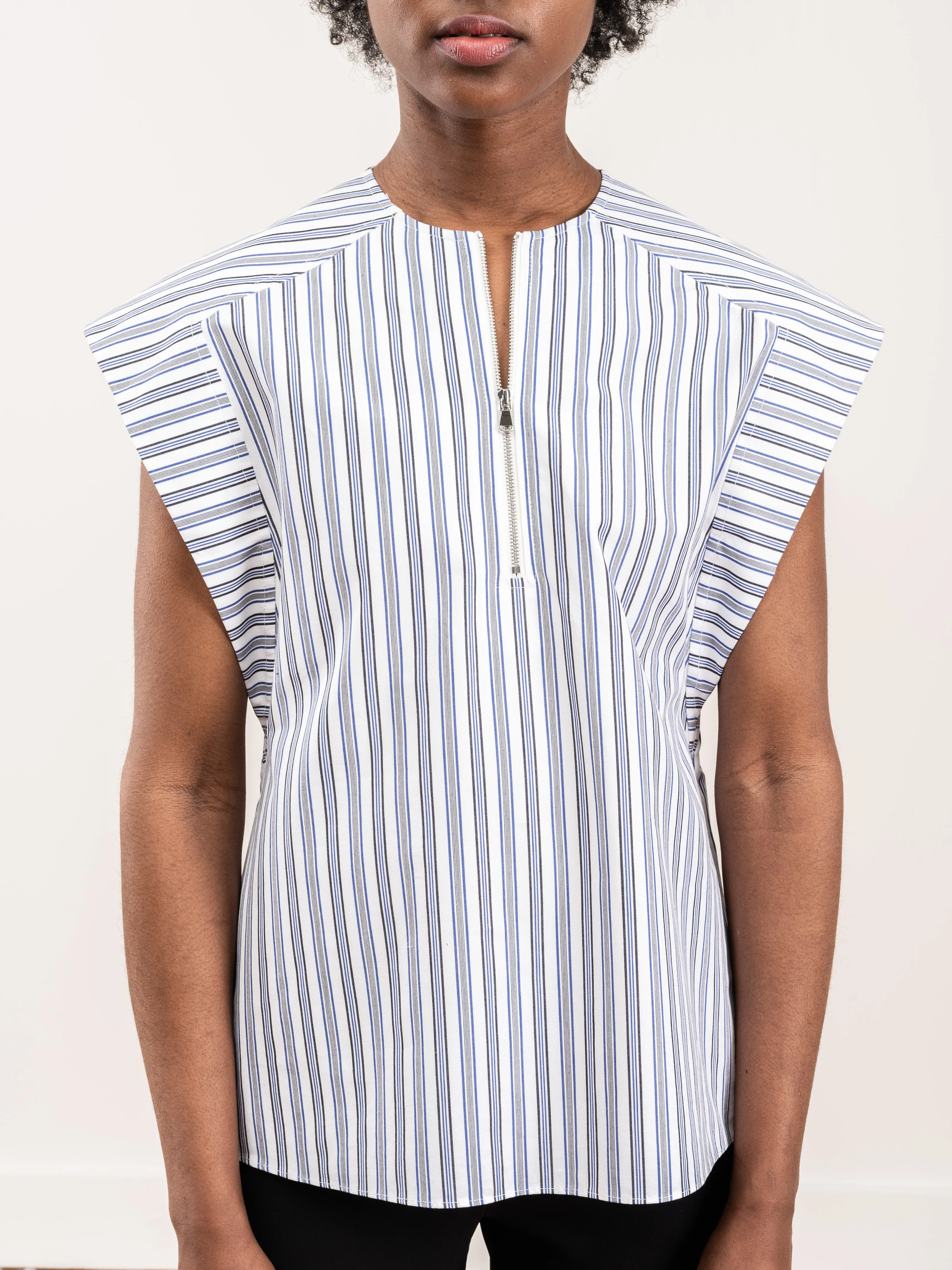 liam stripe sleeveless top - Image 4