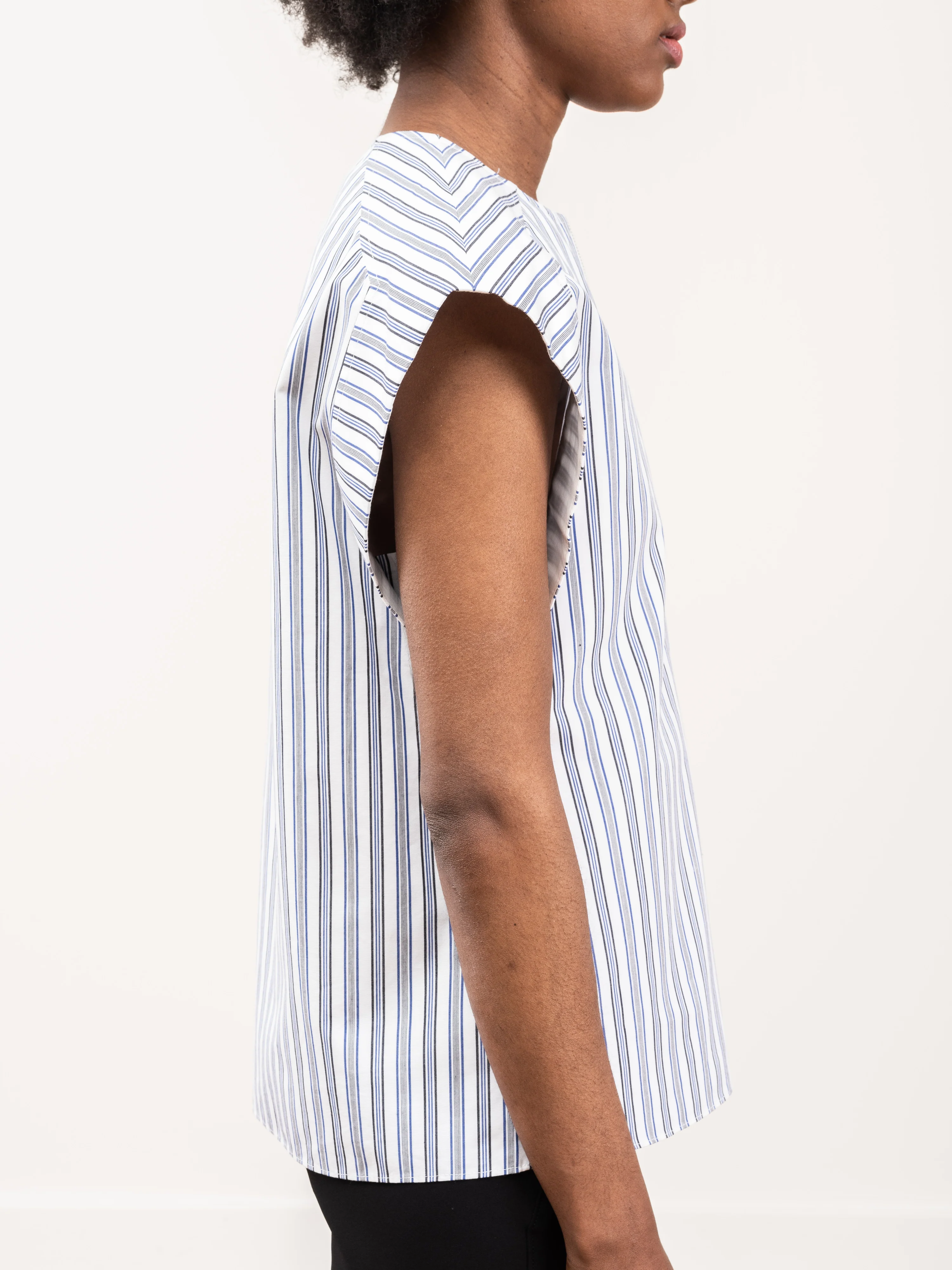 liam stripe sleeveless top - Image 5