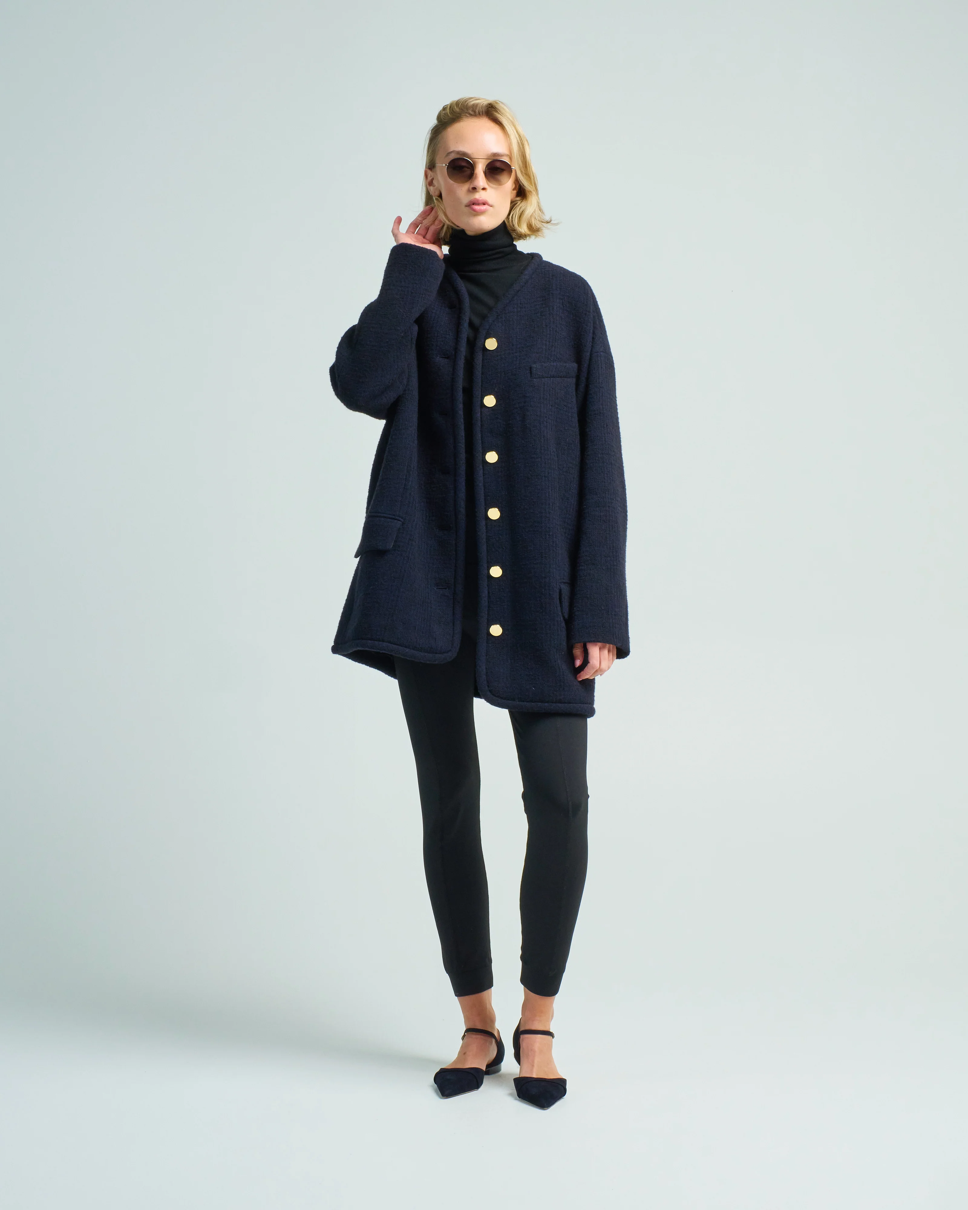 majeur boucle cardigan carcoat - Image 2