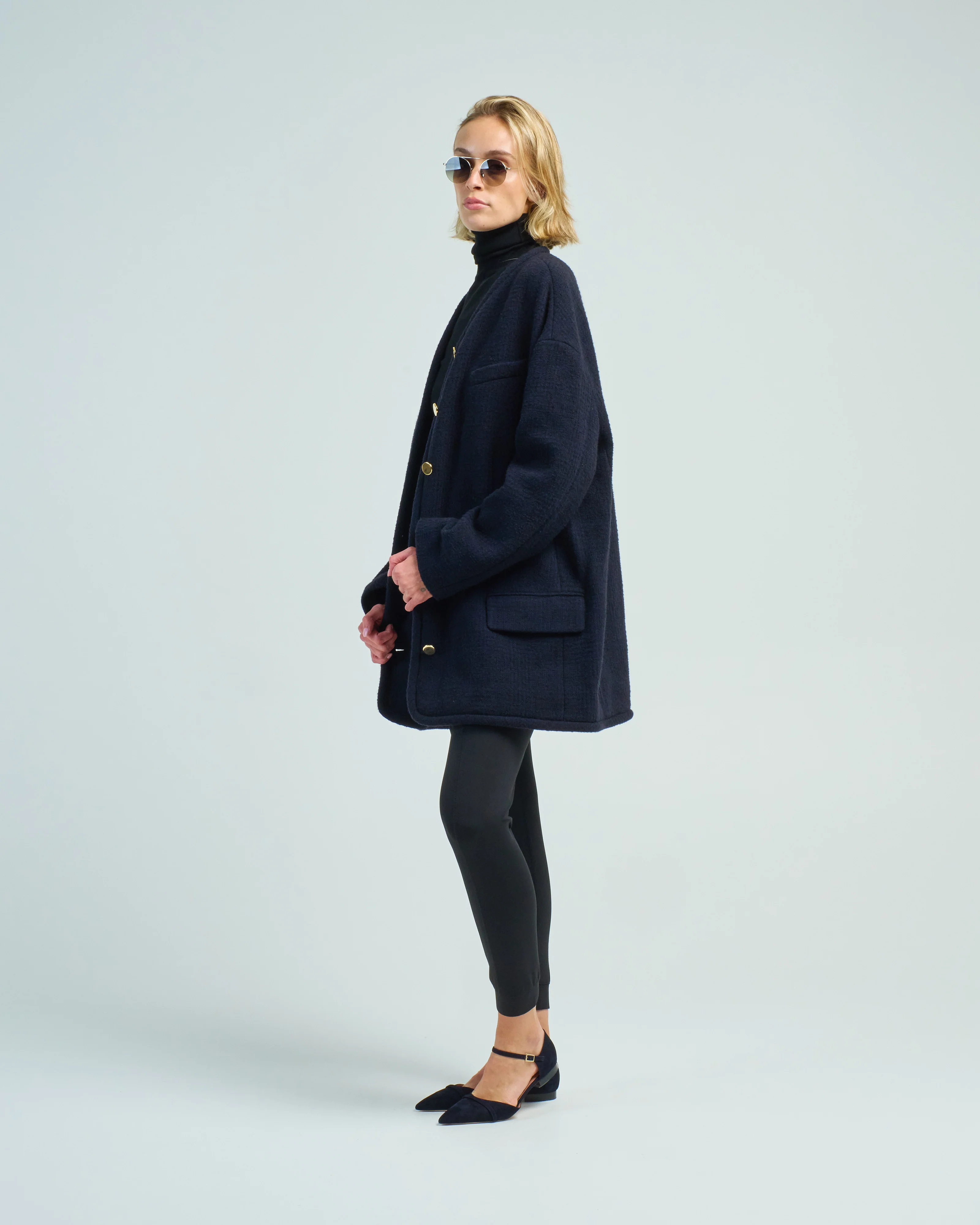 majeur boucle cardigan carcoat - Image 3