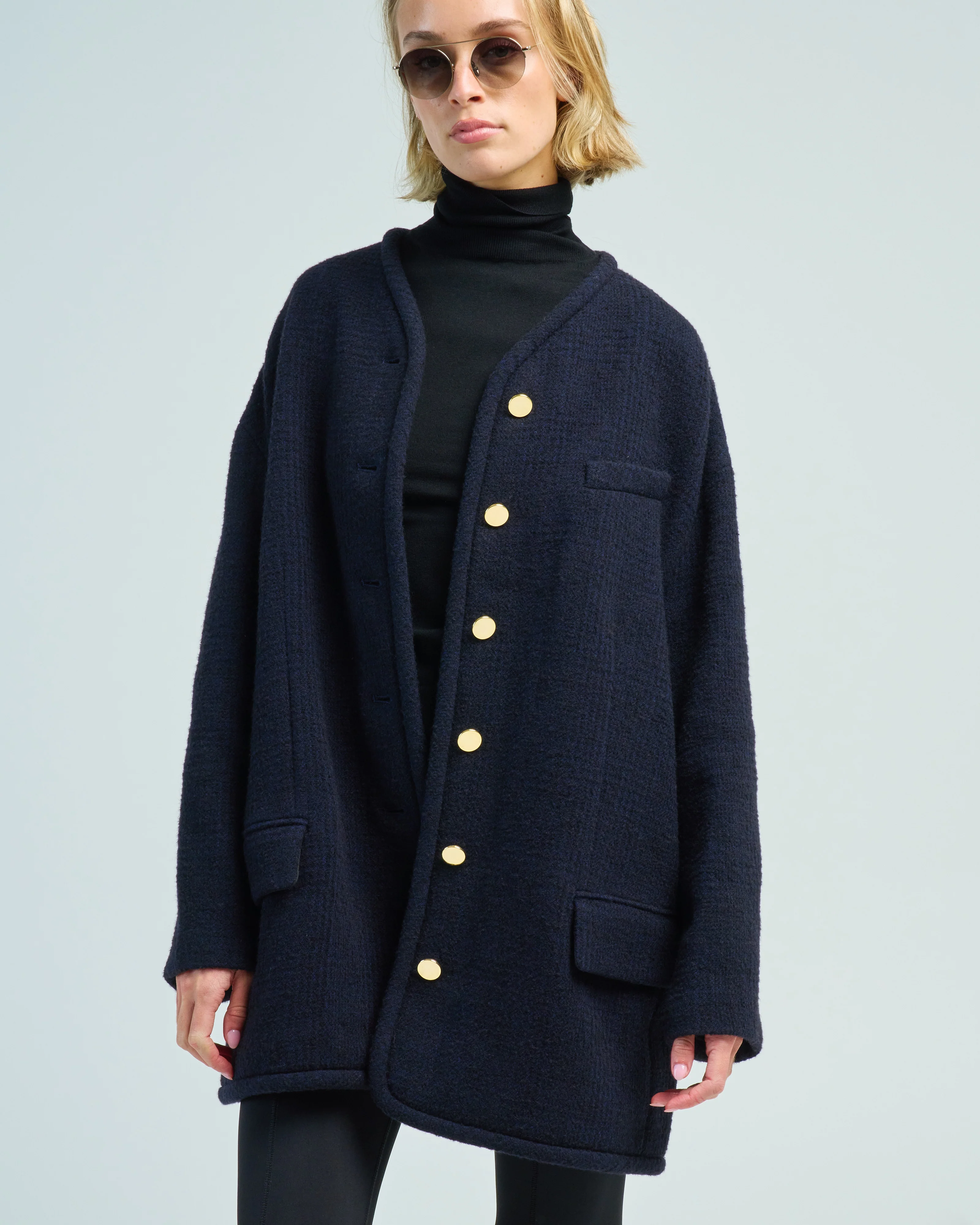 majeur boucle cardigan carcoat - Image 5
