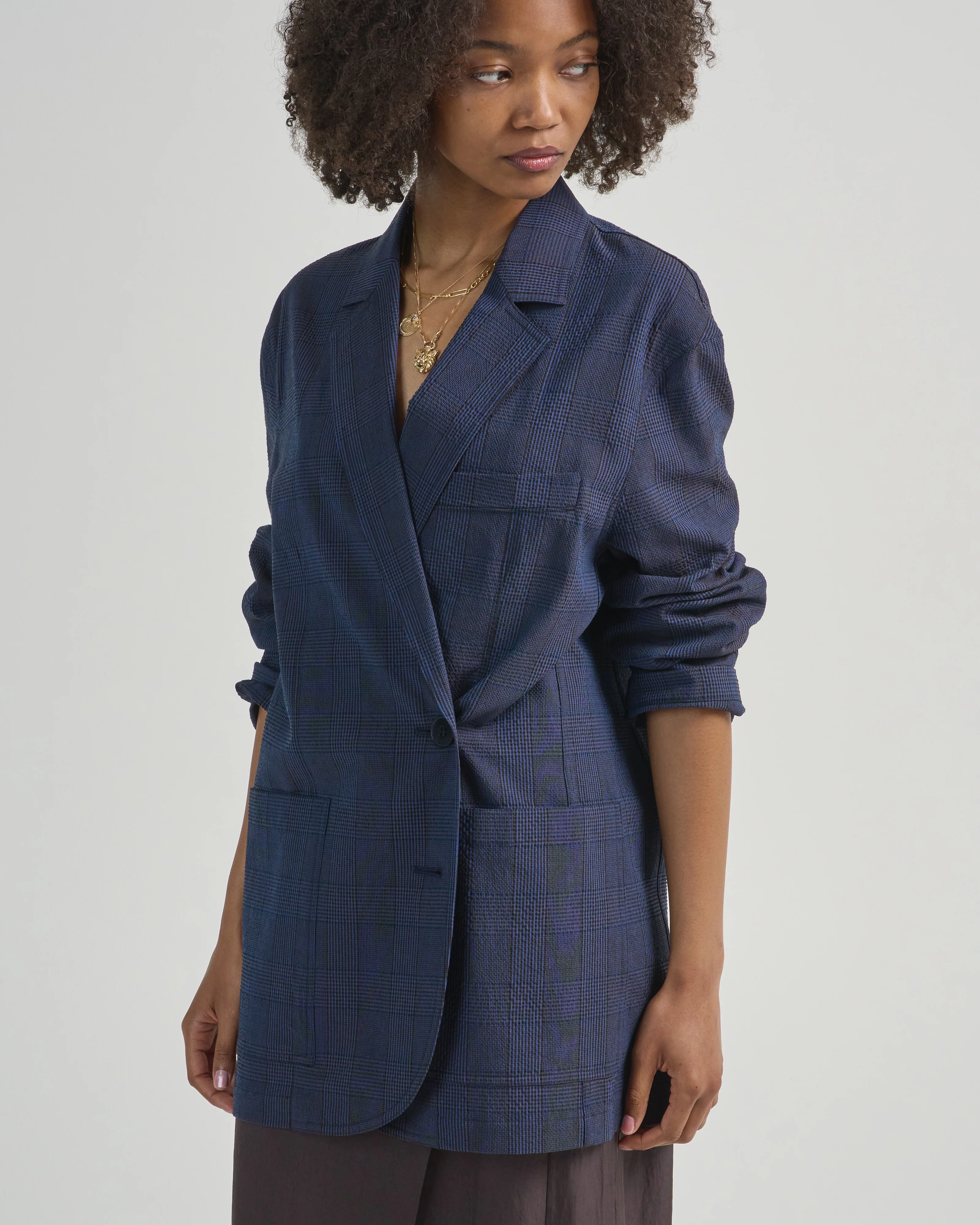 menswear crepon liam blazer - Image 5