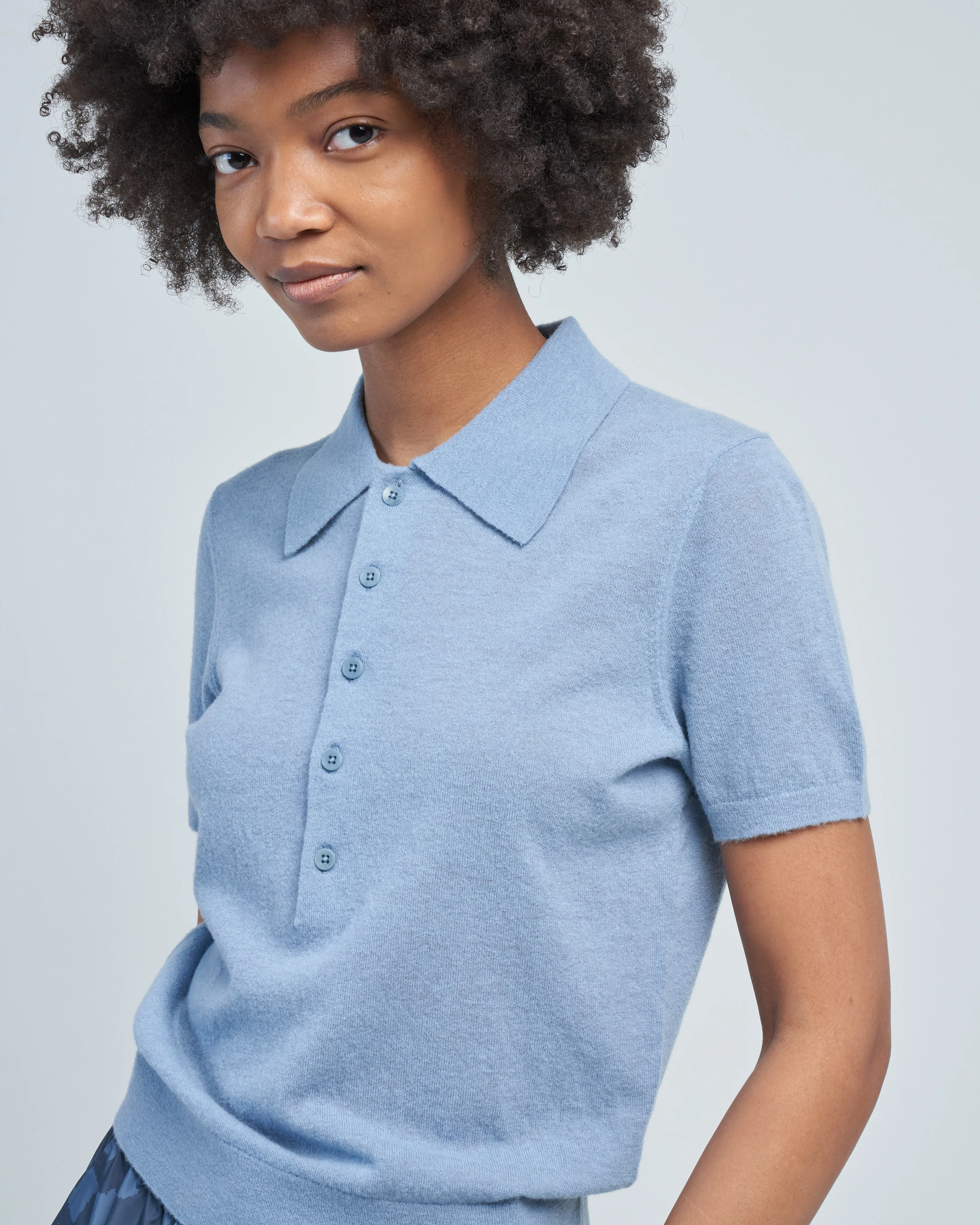 mercerized wool shrunken polo - Image 5