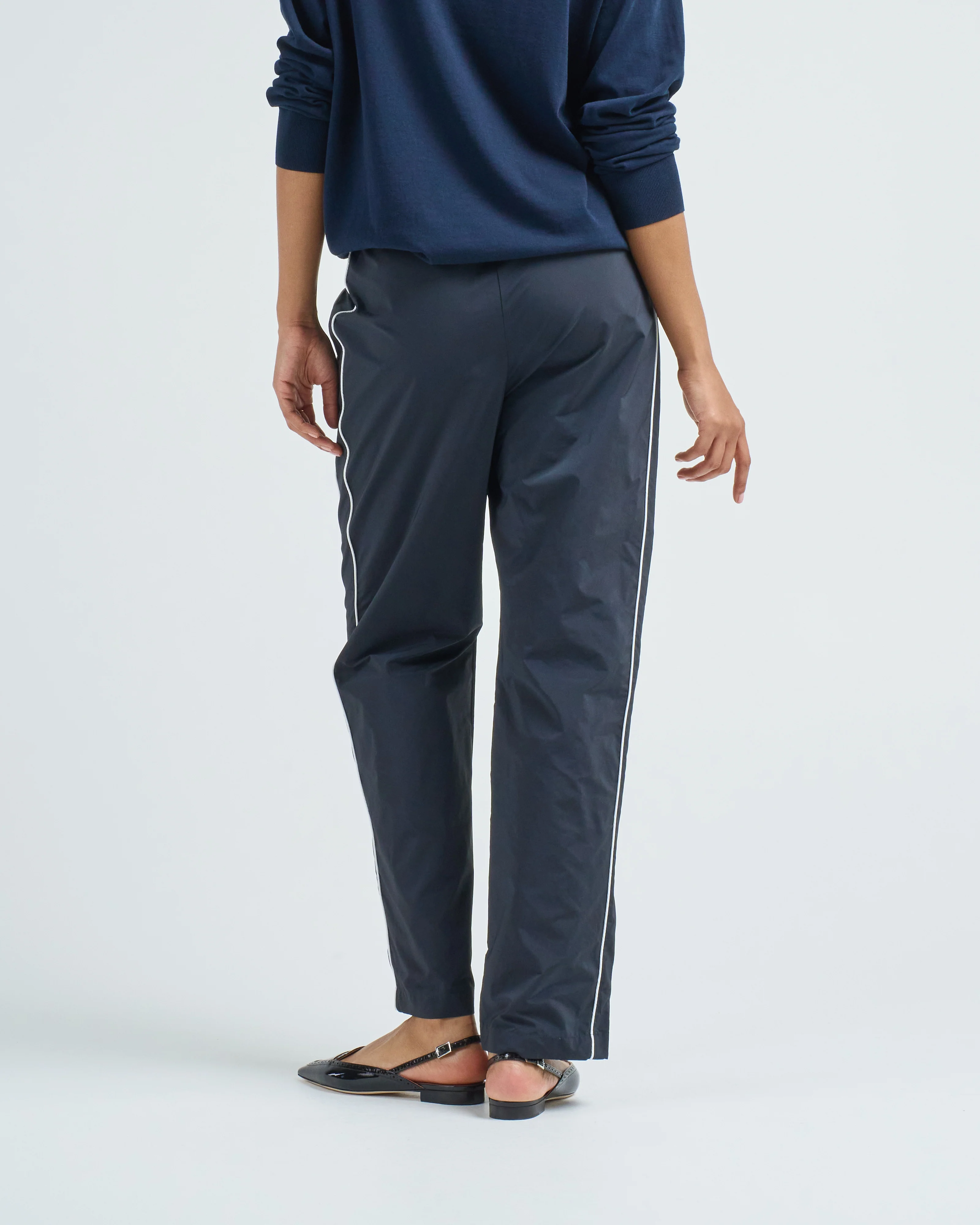 nylon piped jogger - Image 4