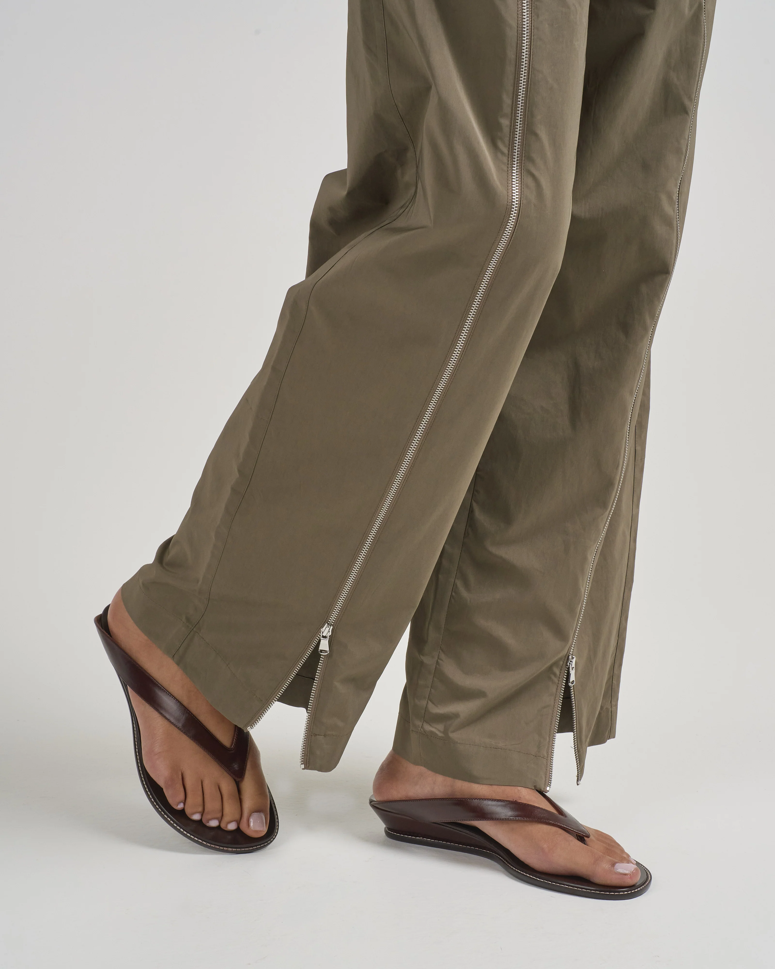 nylon zipper trouser - Image 2