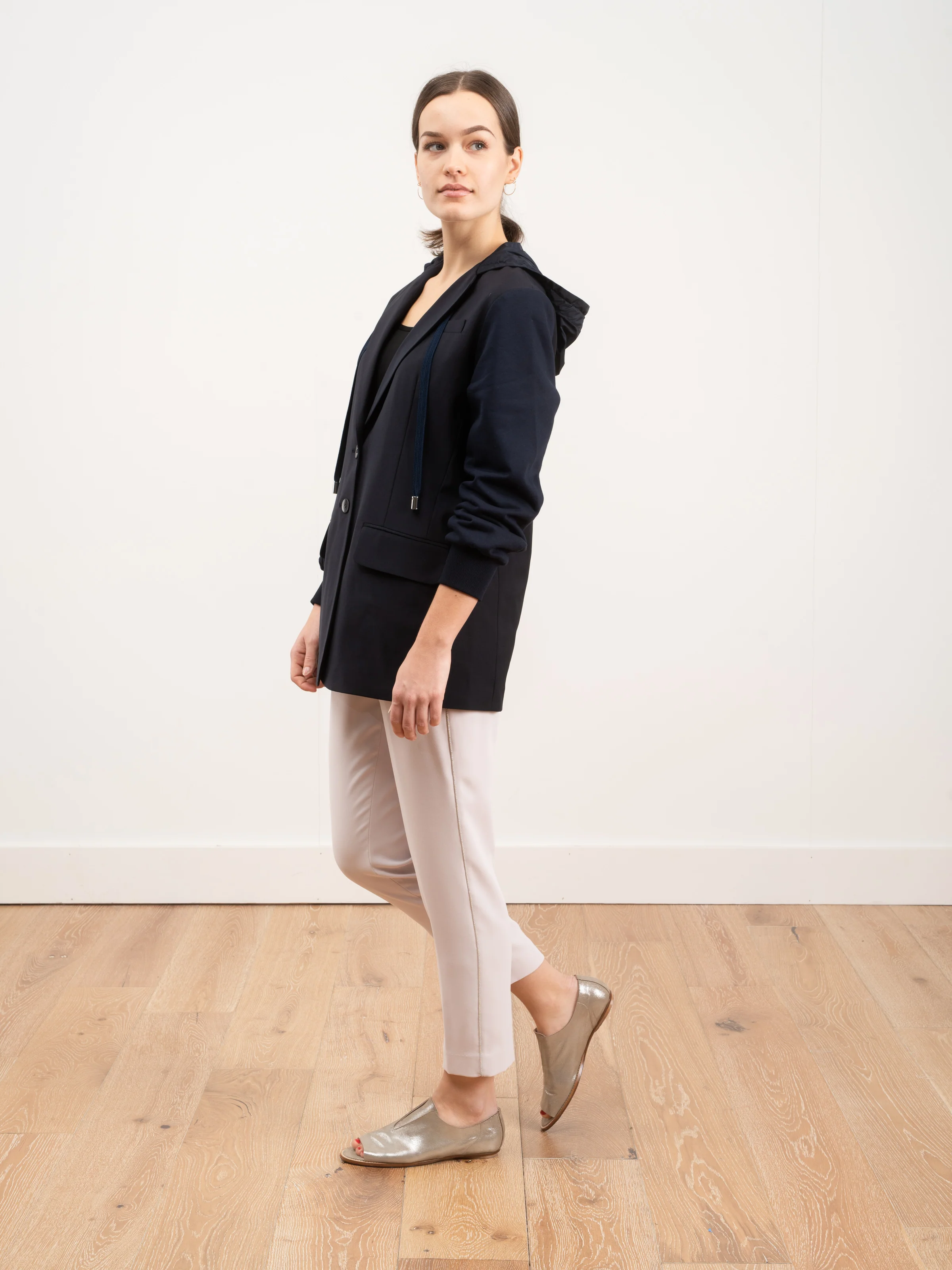 reversible hoodie blazer - Image 2