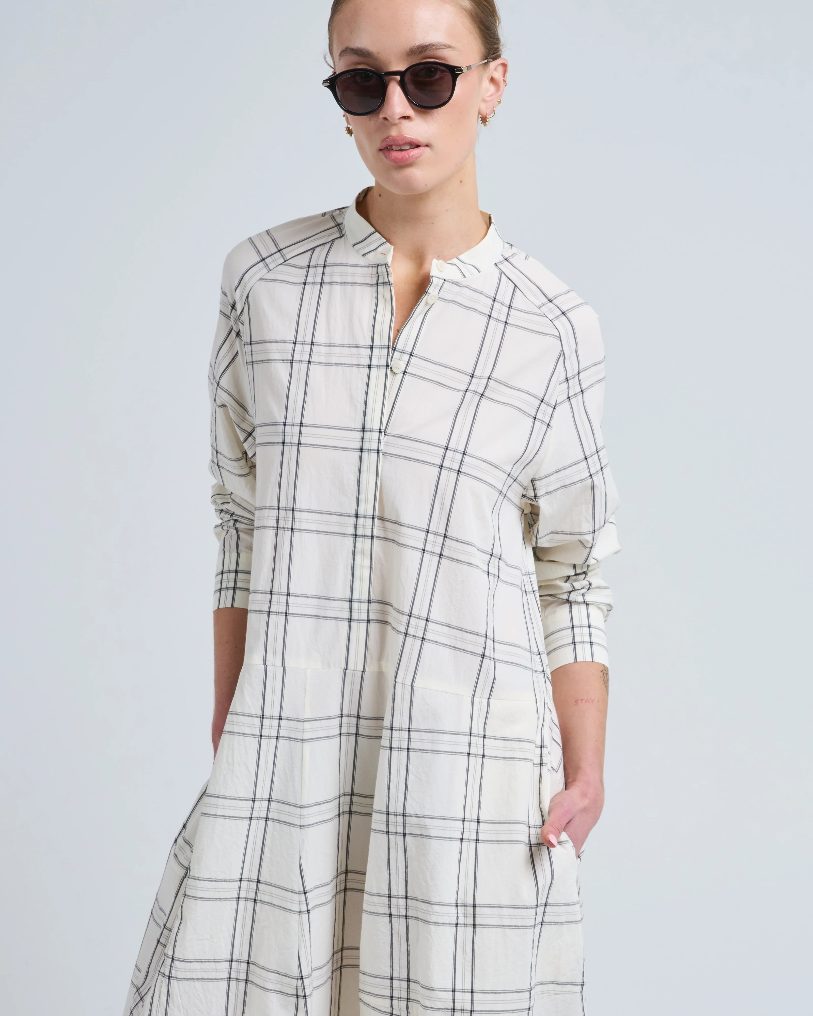 russel plaid balloon dress - Image 5