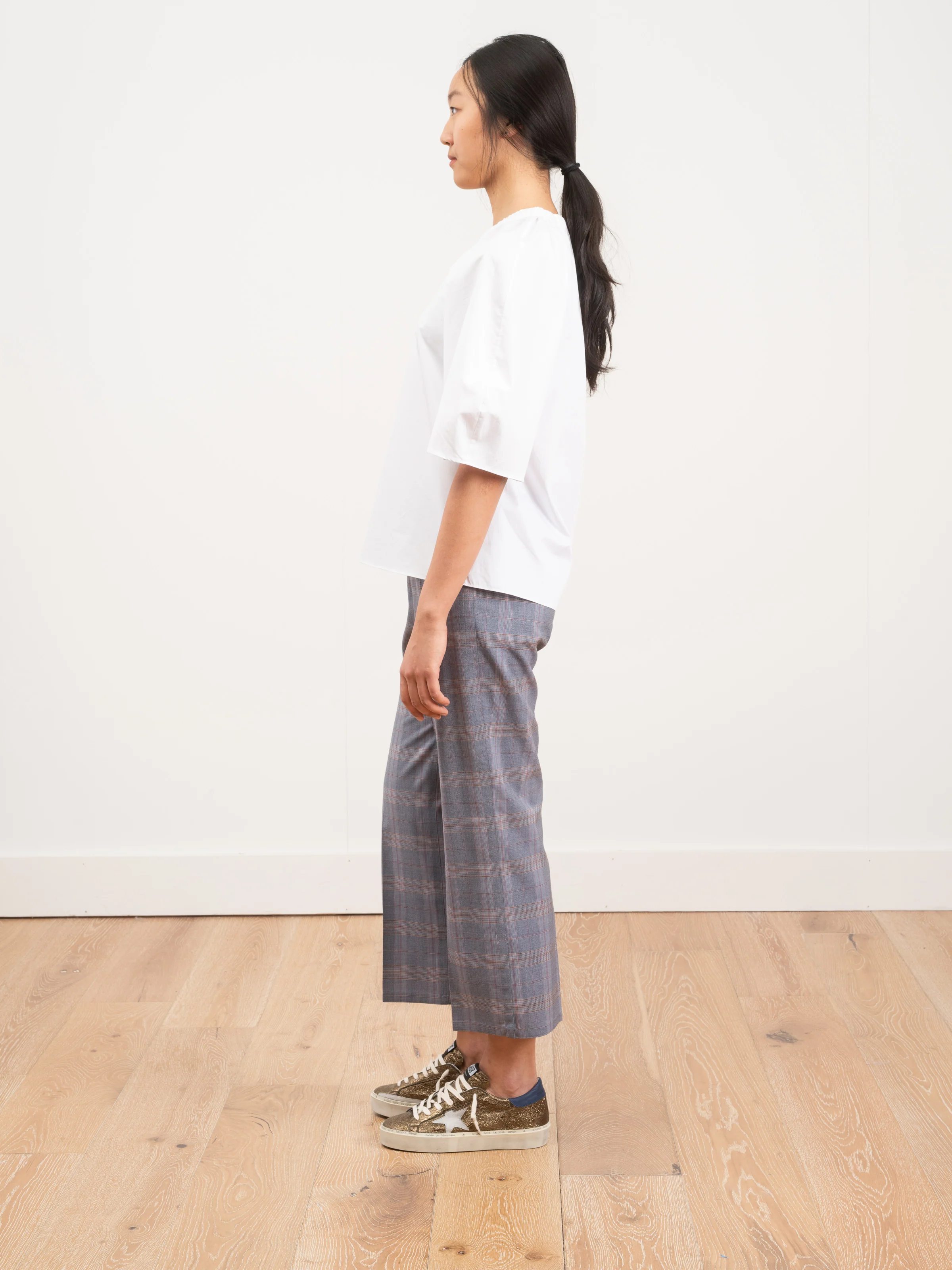 deep v shirred top - Image 2