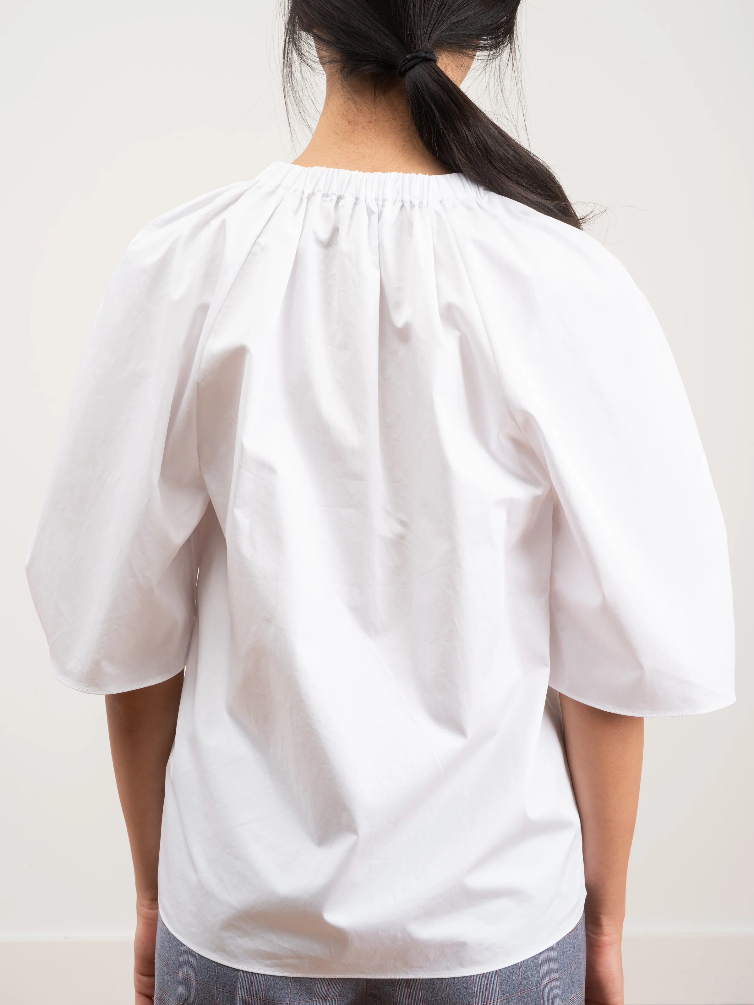deep v shirred top - Image 6