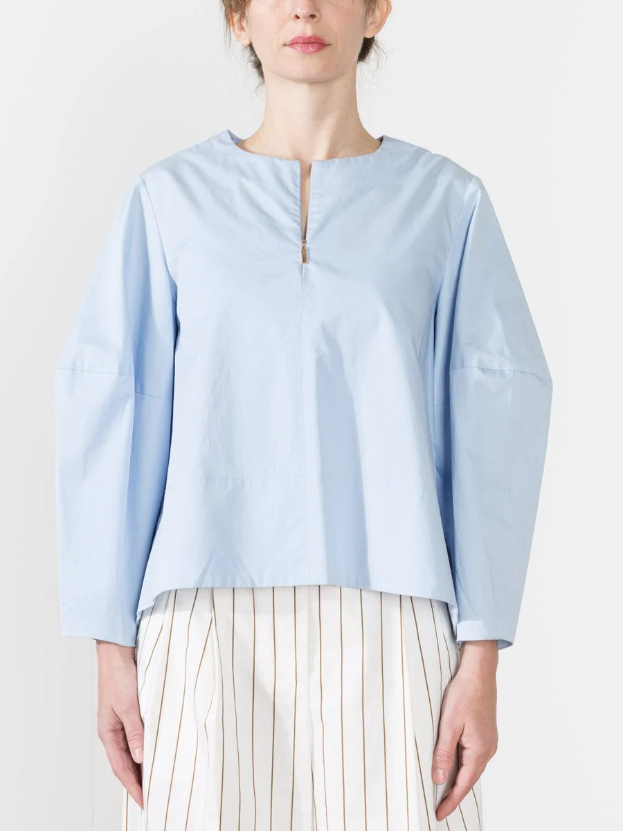 zip front top - blue - Image 2
