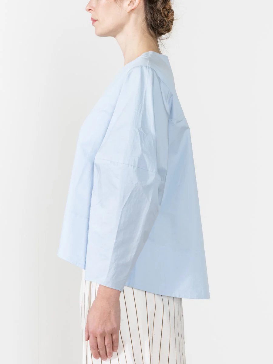 zip front top - blue - Image 3