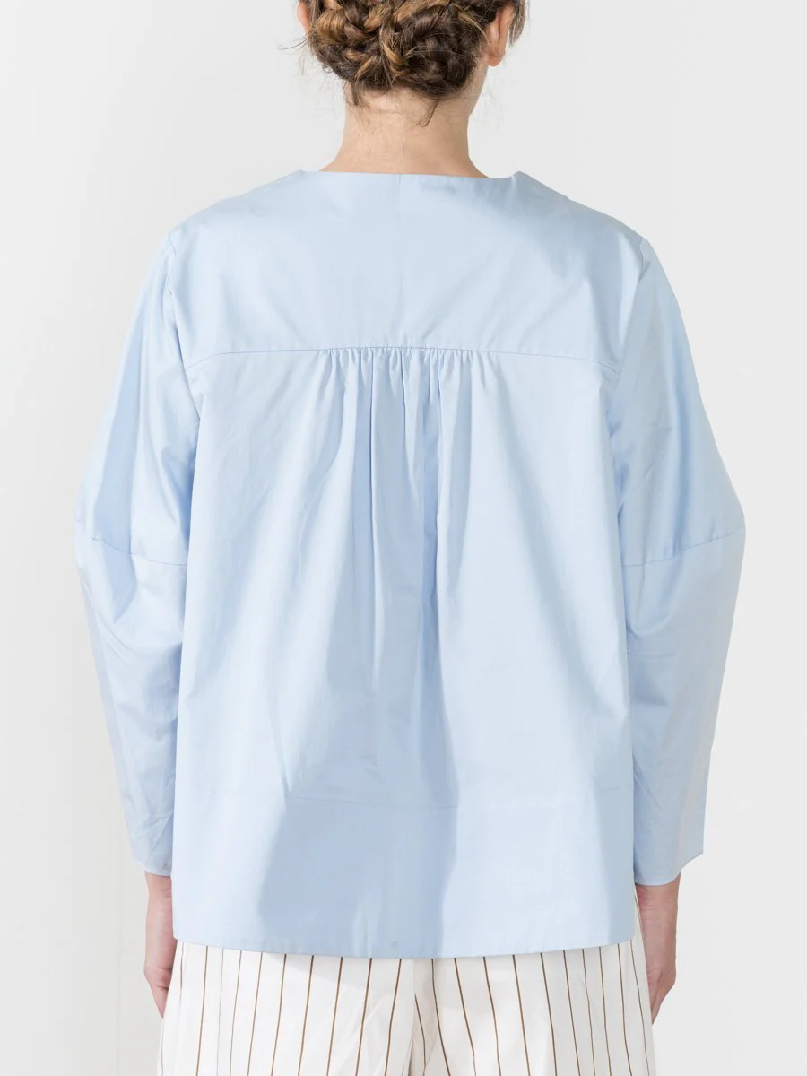 zip front top - blue - Image 4