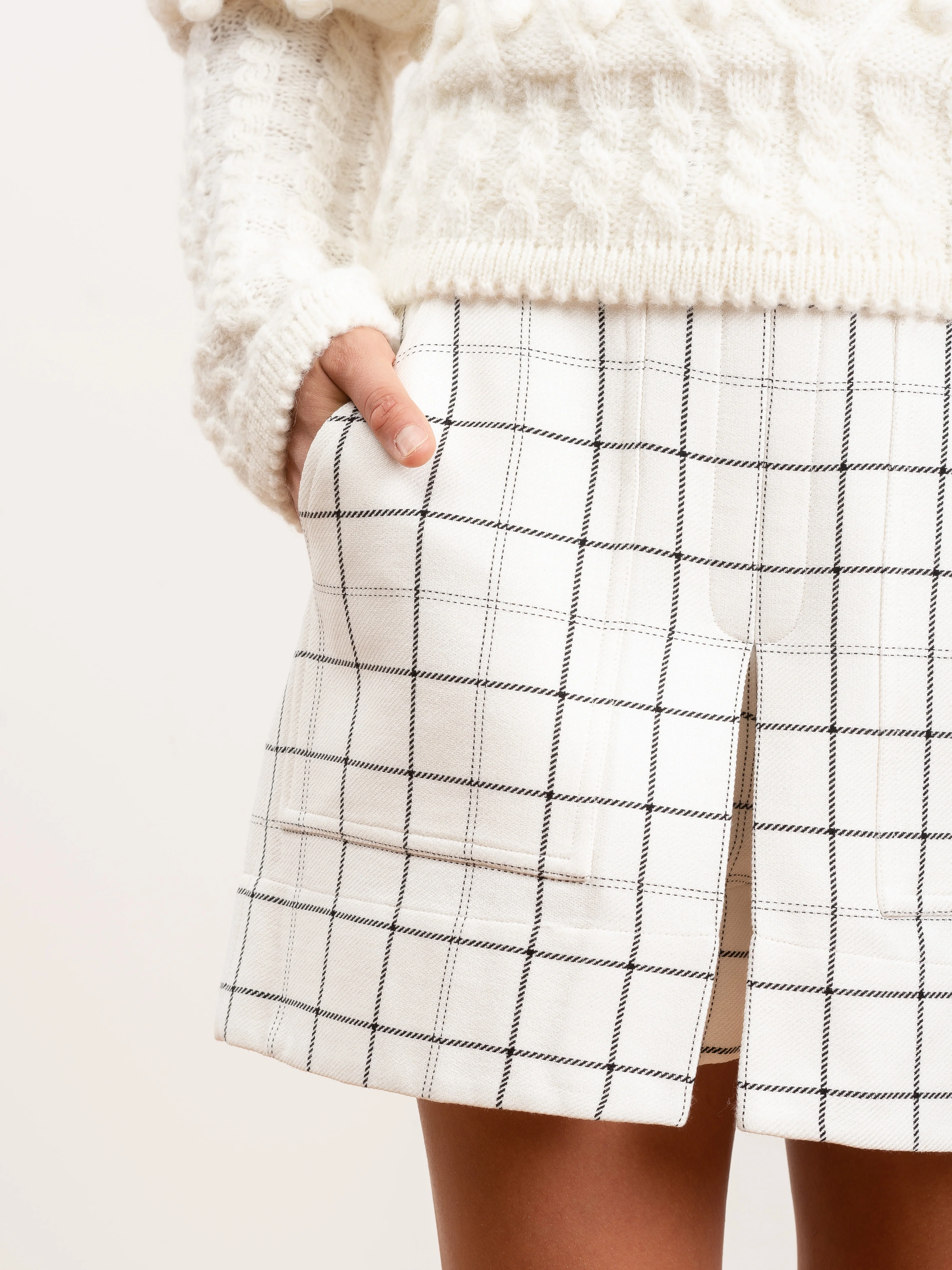 shirred panel skirt - Image 4