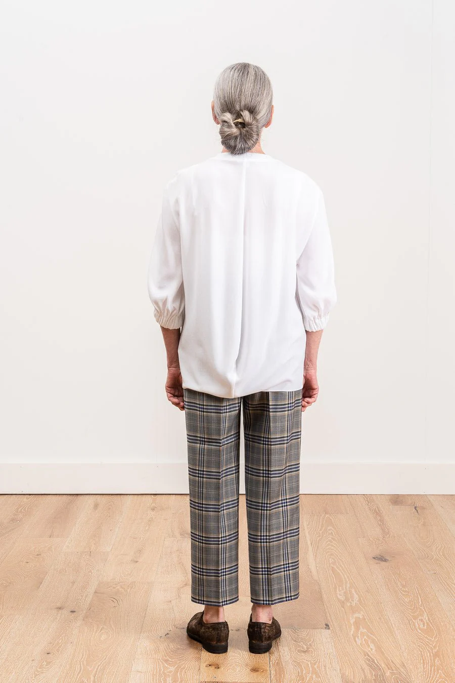 shirred sleeve raglan top - Image 3