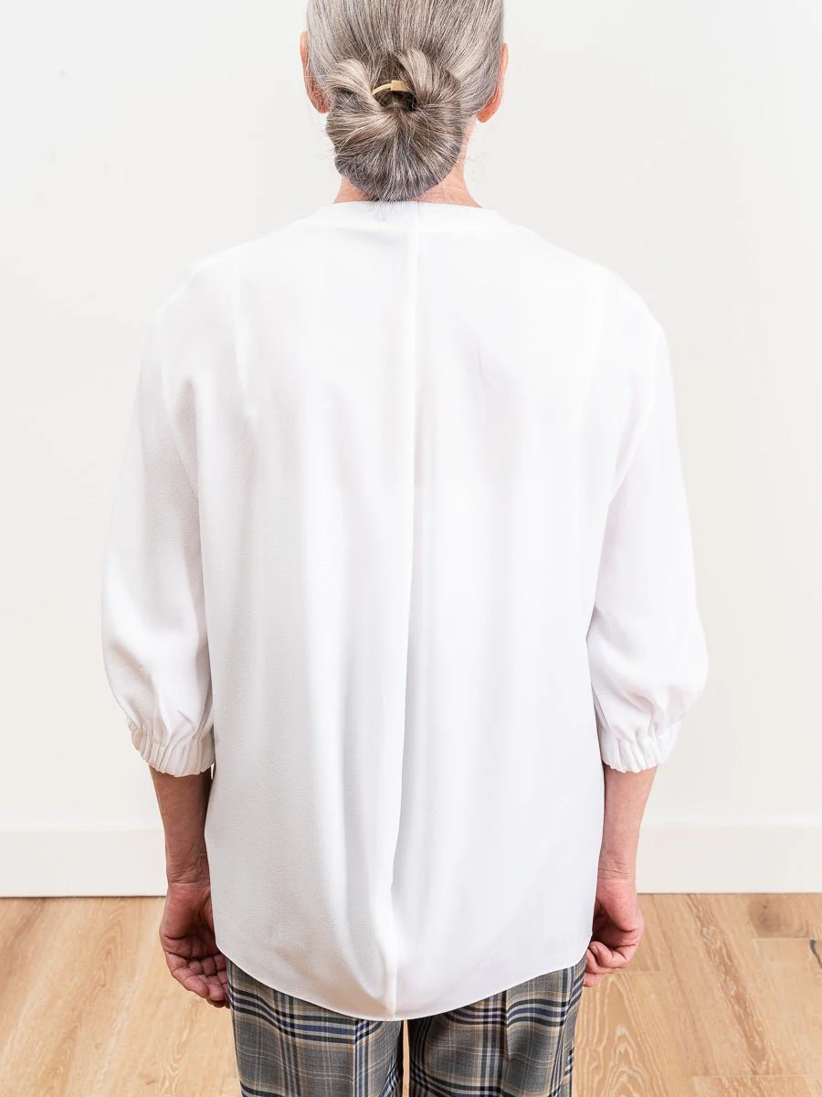 shirred sleeve raglan top - Image 6