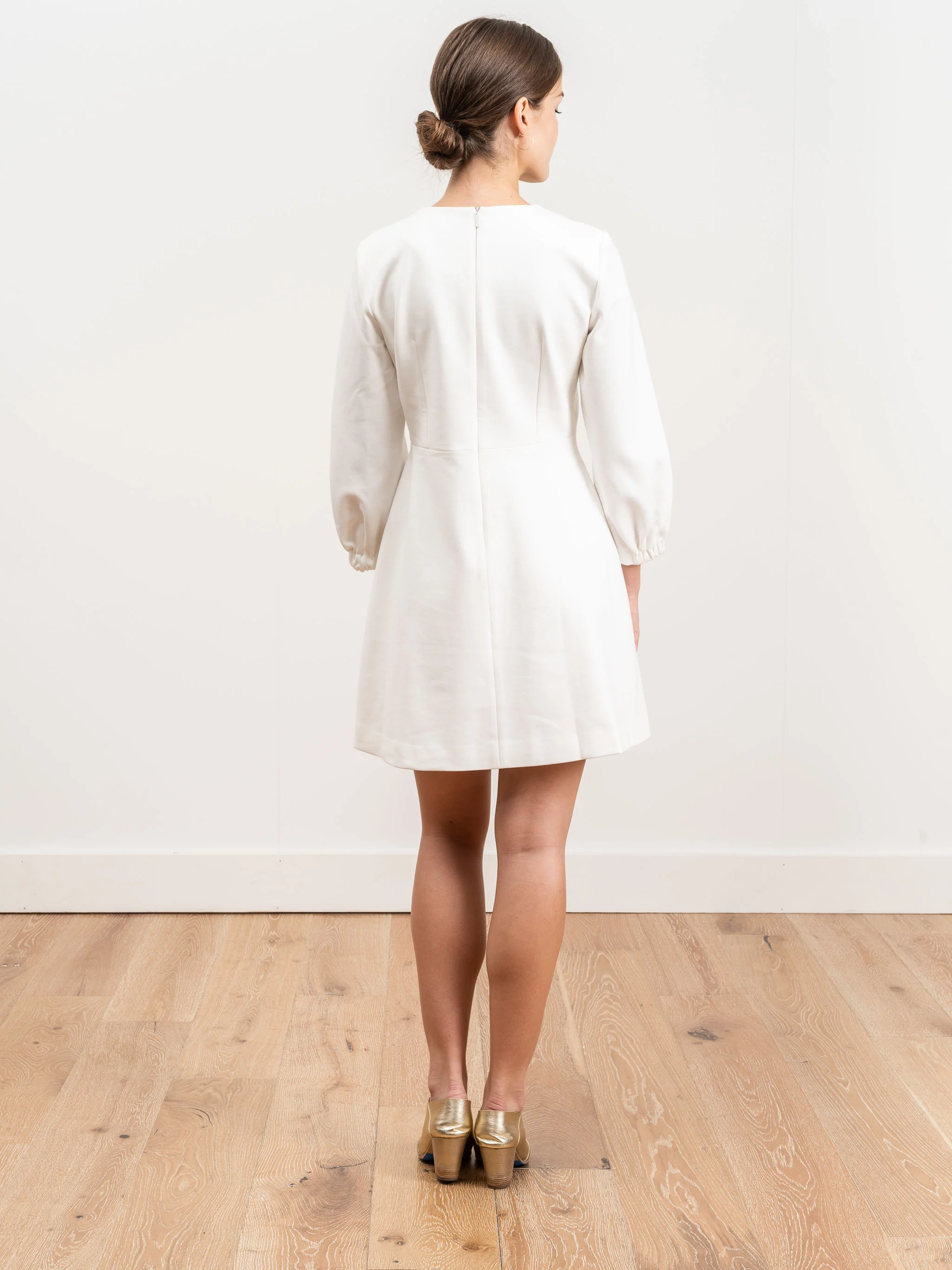 split neck dress - Image 4