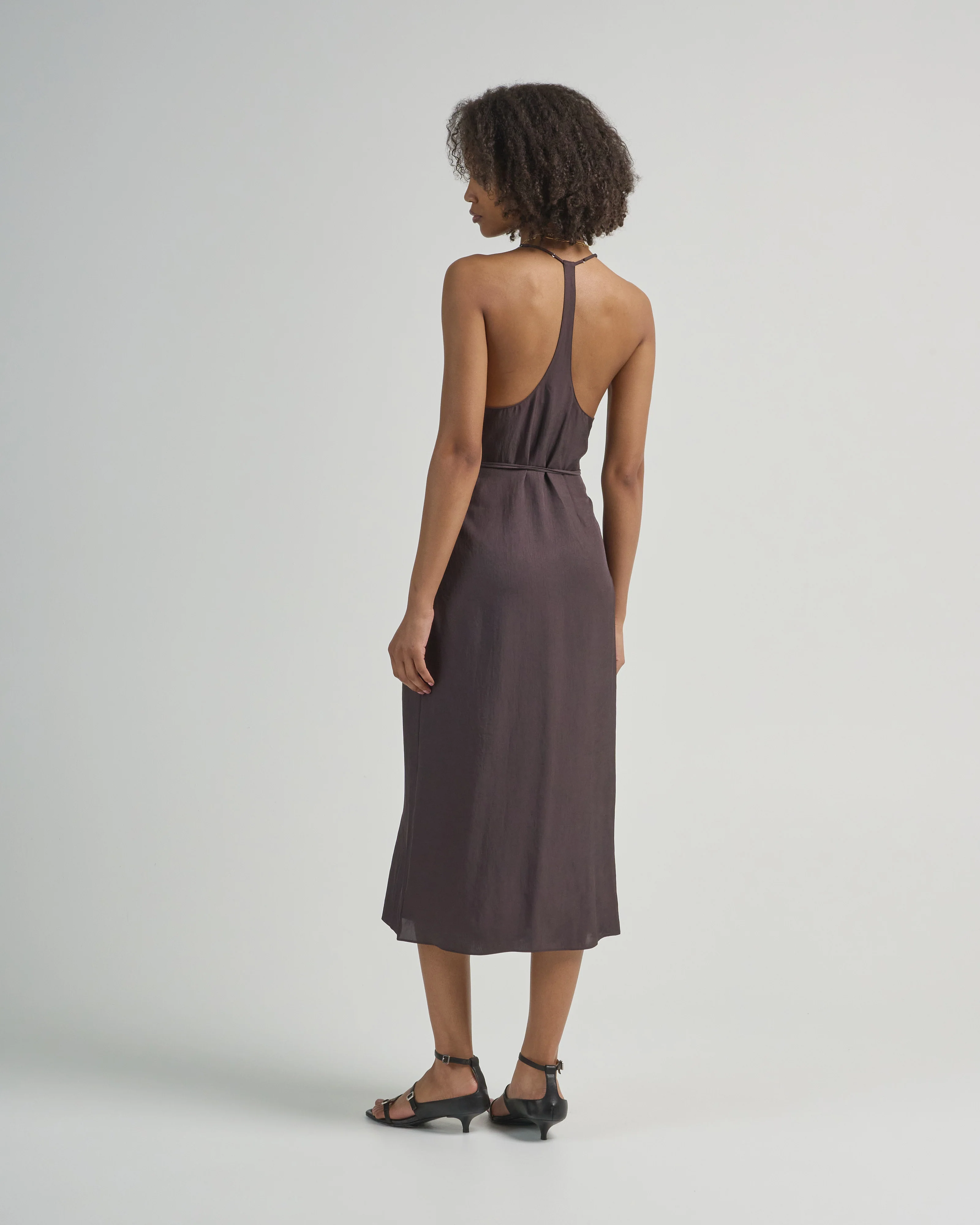 summer slip wrap dress - Image 2