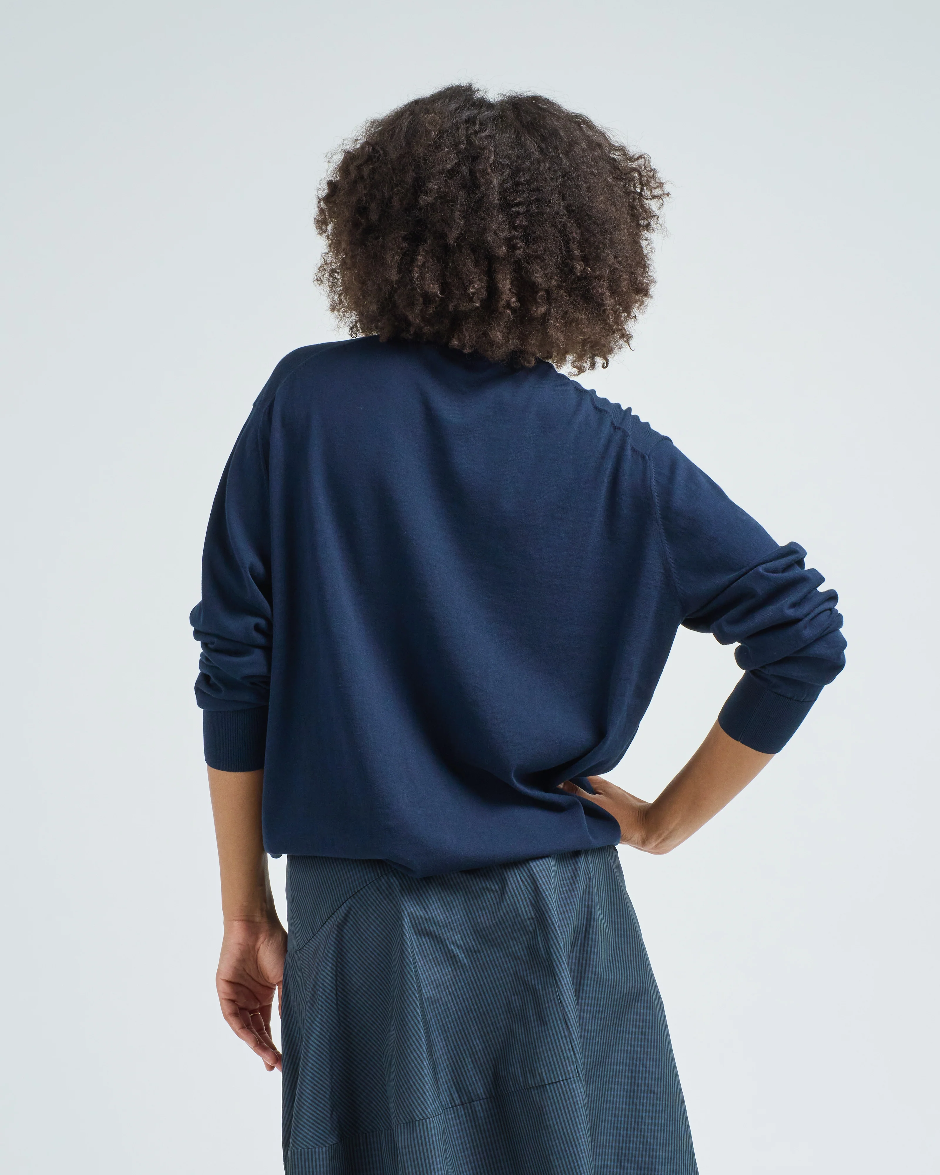 super fine gauge perfect men's pullover - Image 4