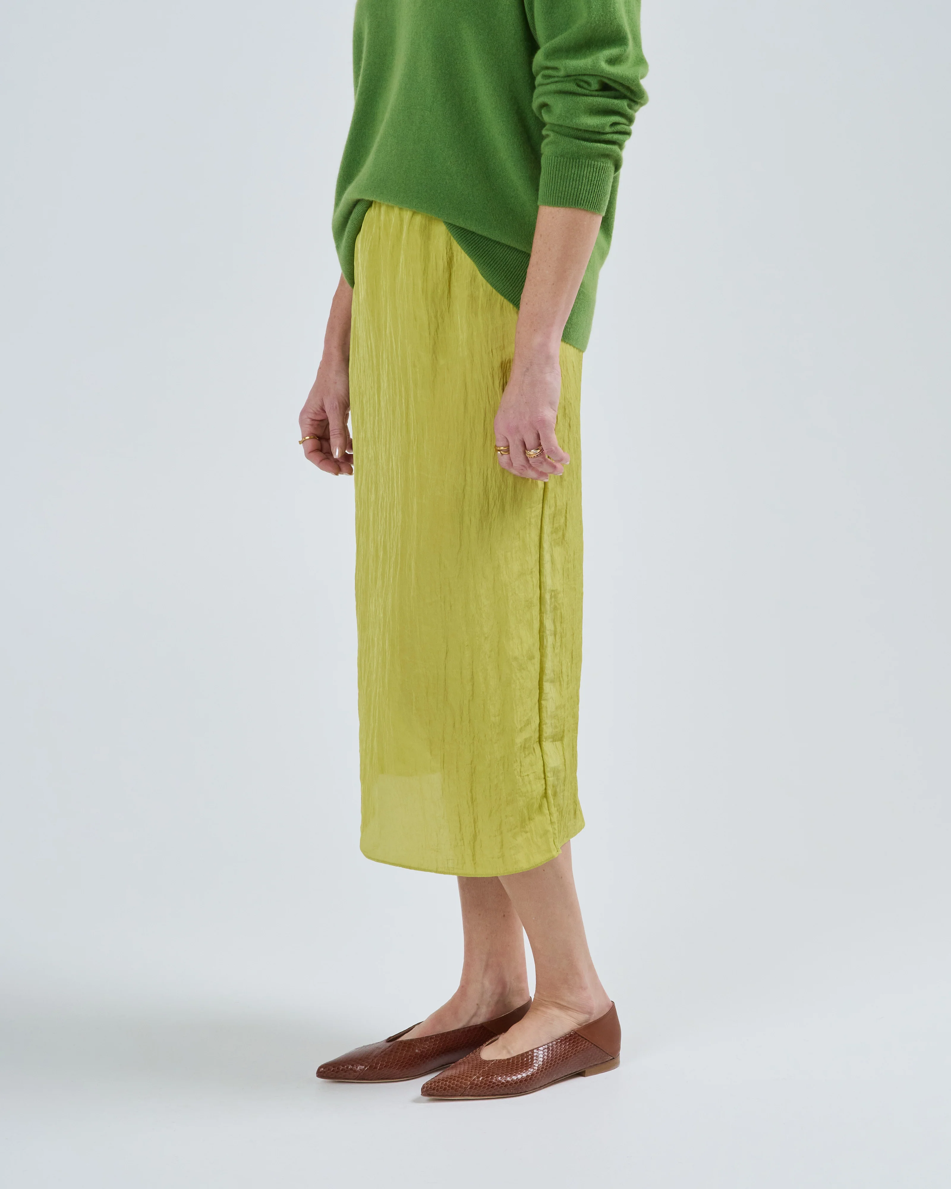 the crinkle slip skirt - Image 4