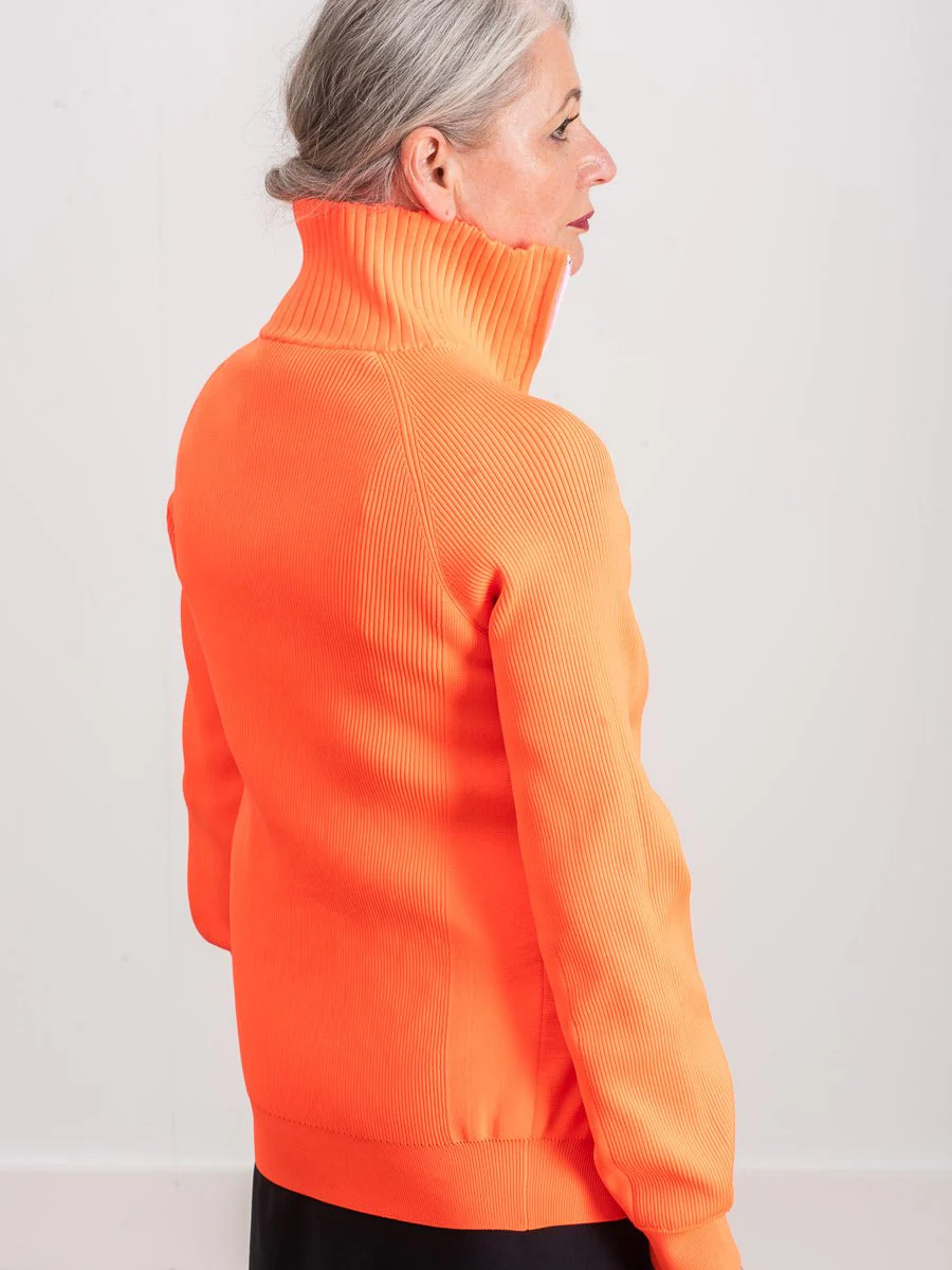 track zip cardigan - Image 4