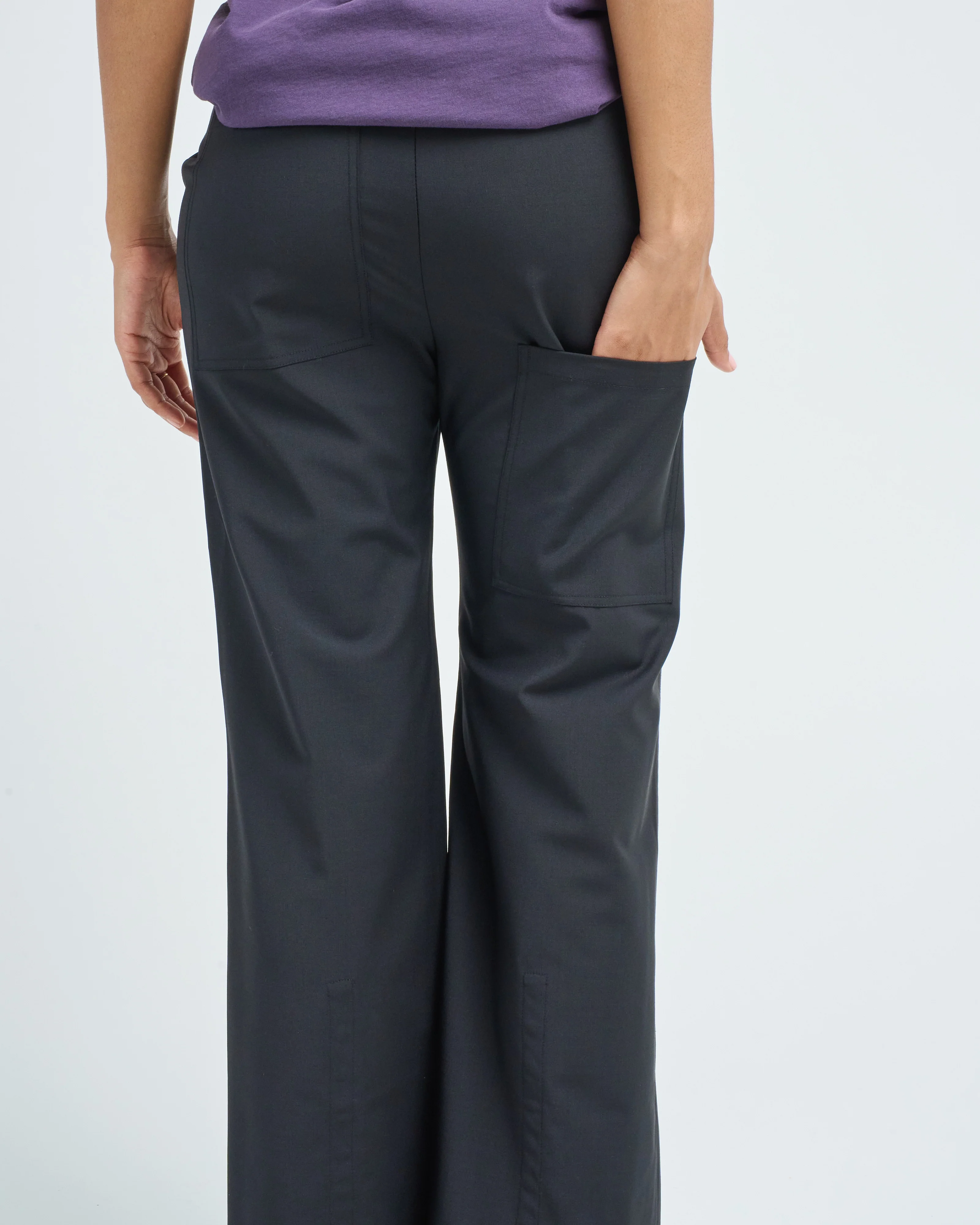 tropical wool scottie jogger - Image 2