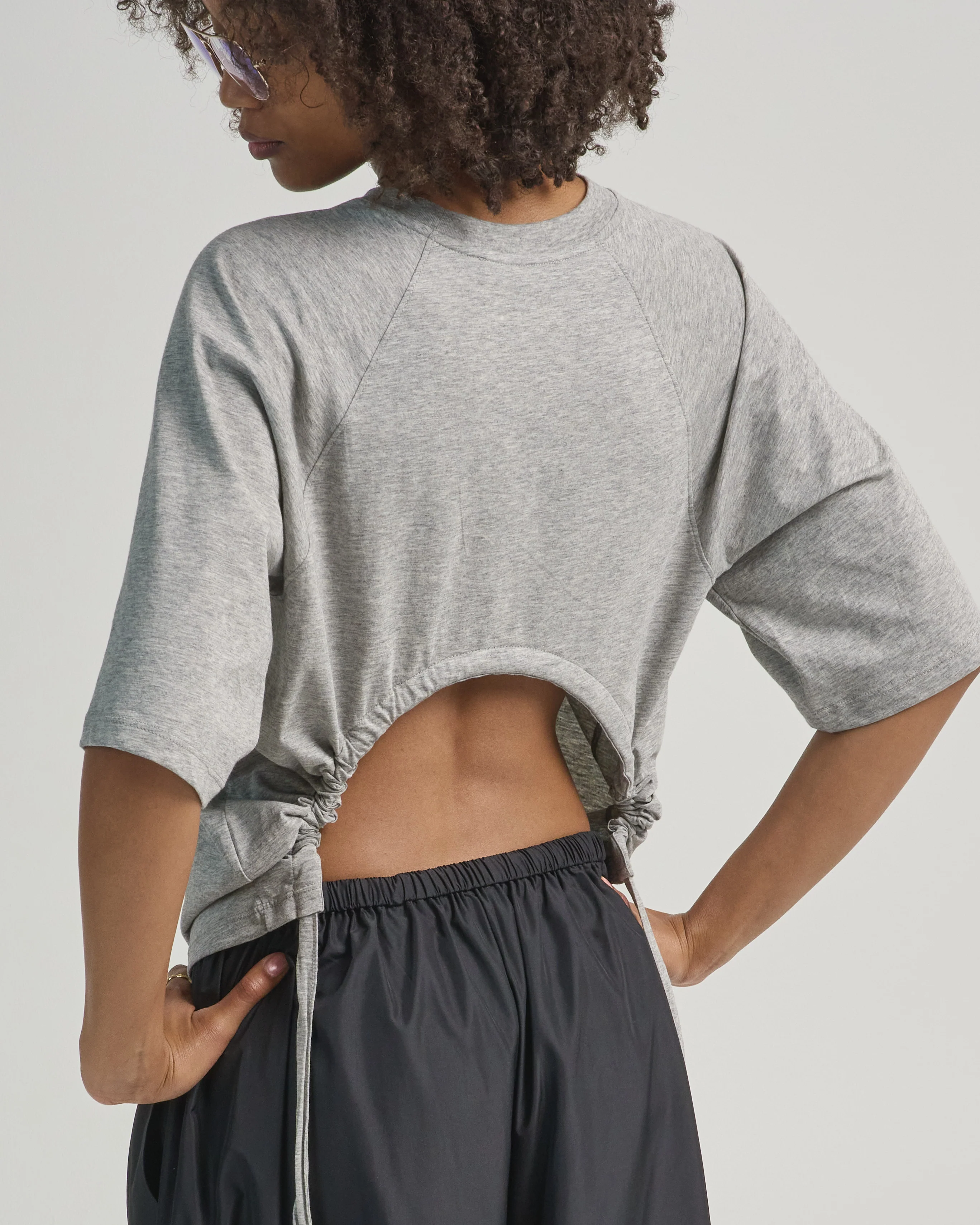 tshirting short sleeve top with shirred back - Image 5