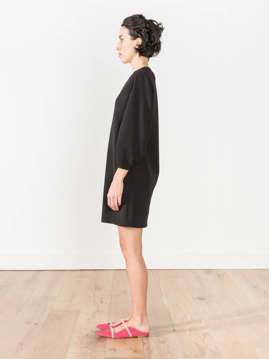 shirred sleeve dress - Image 2