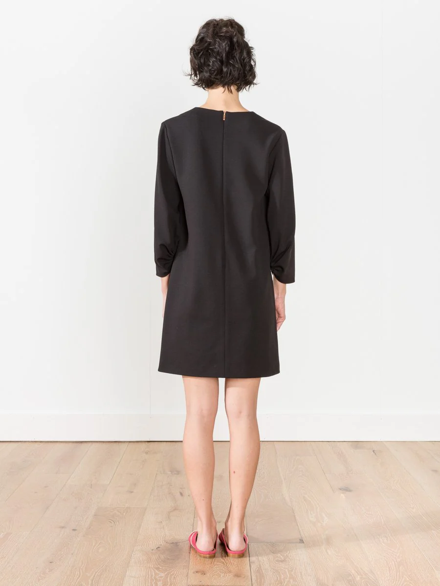 shirred sleeve dress - Image 3