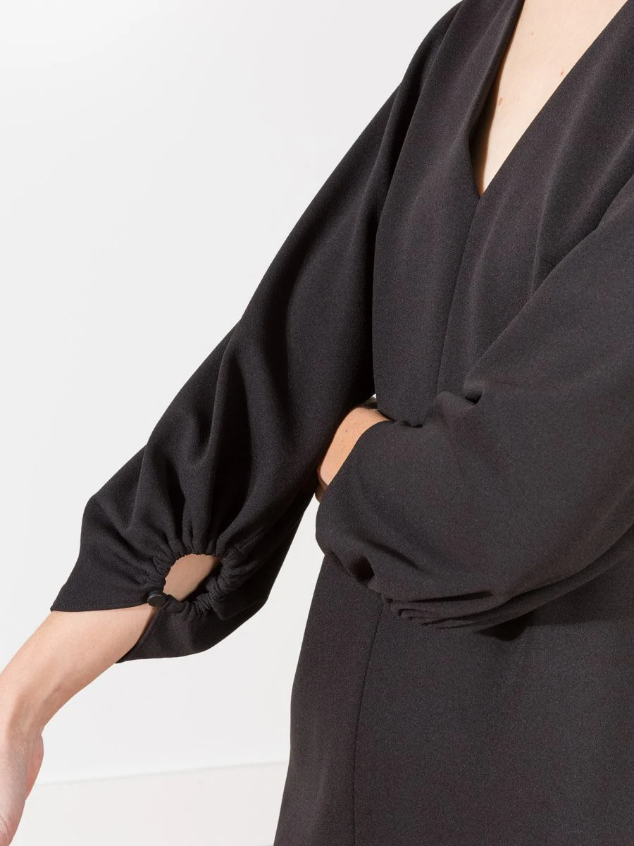 shirred sleeve dress - Image 5