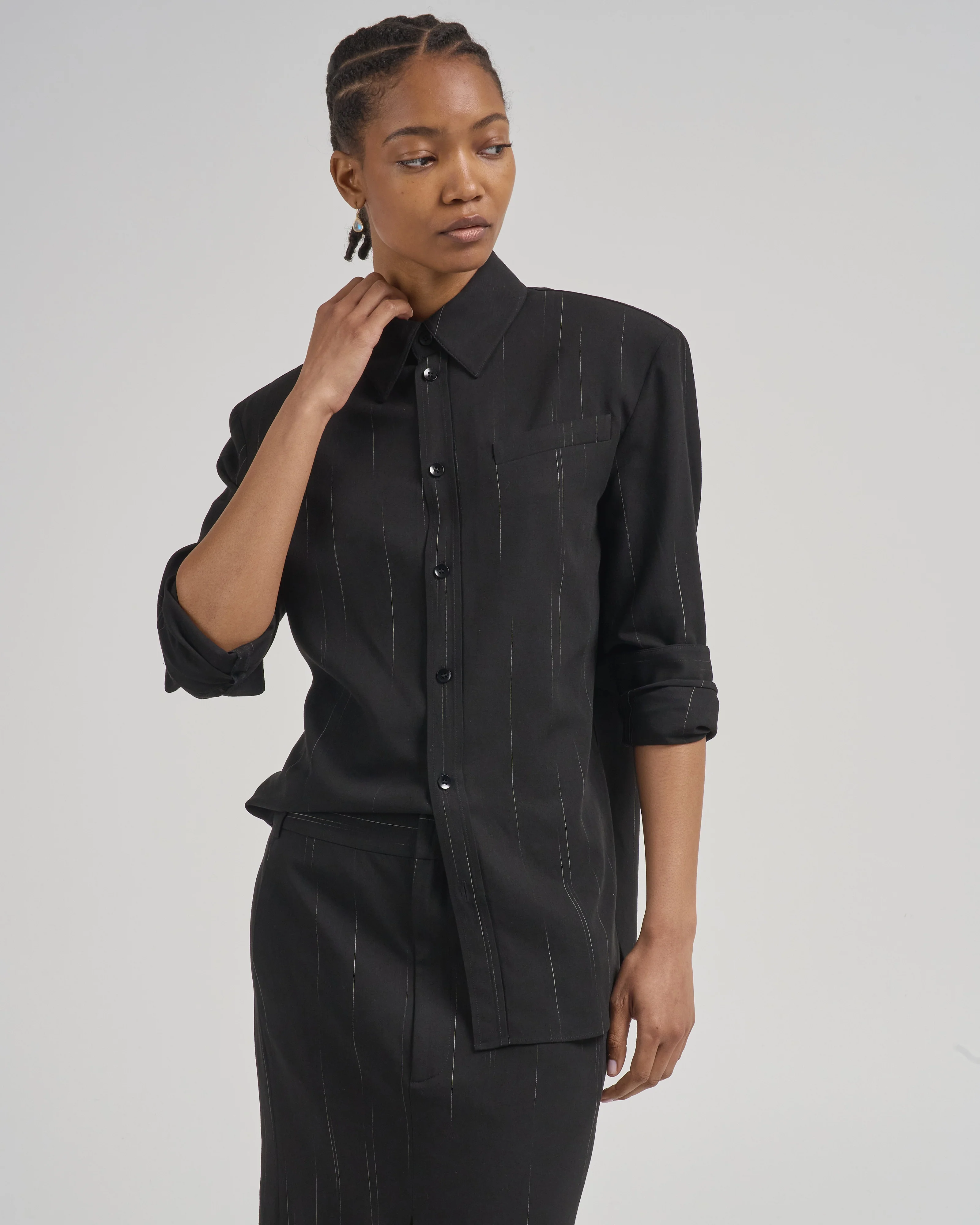 viscose suiting detached shirt - Image 4