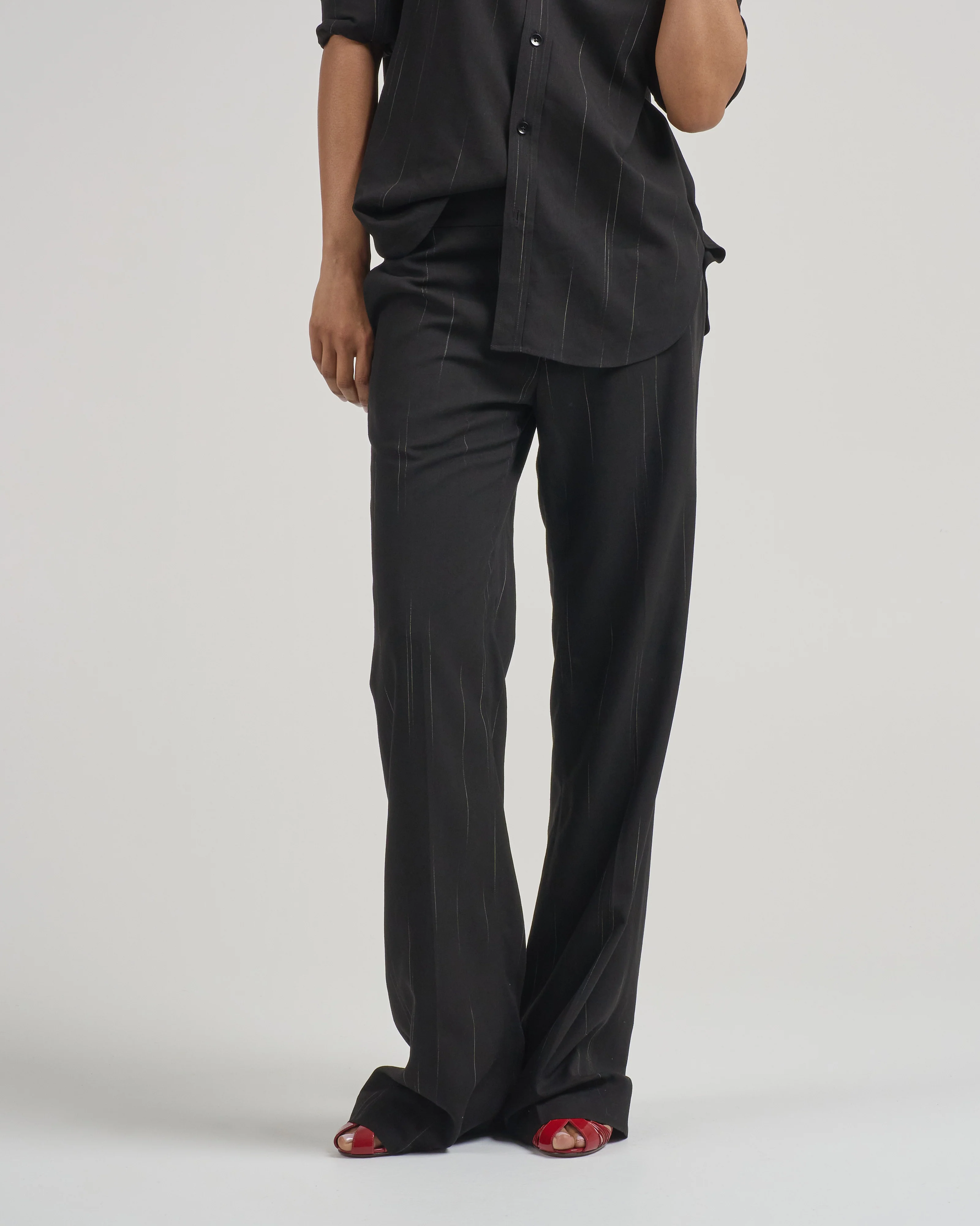 viscose suiting isaac pant - Image 3